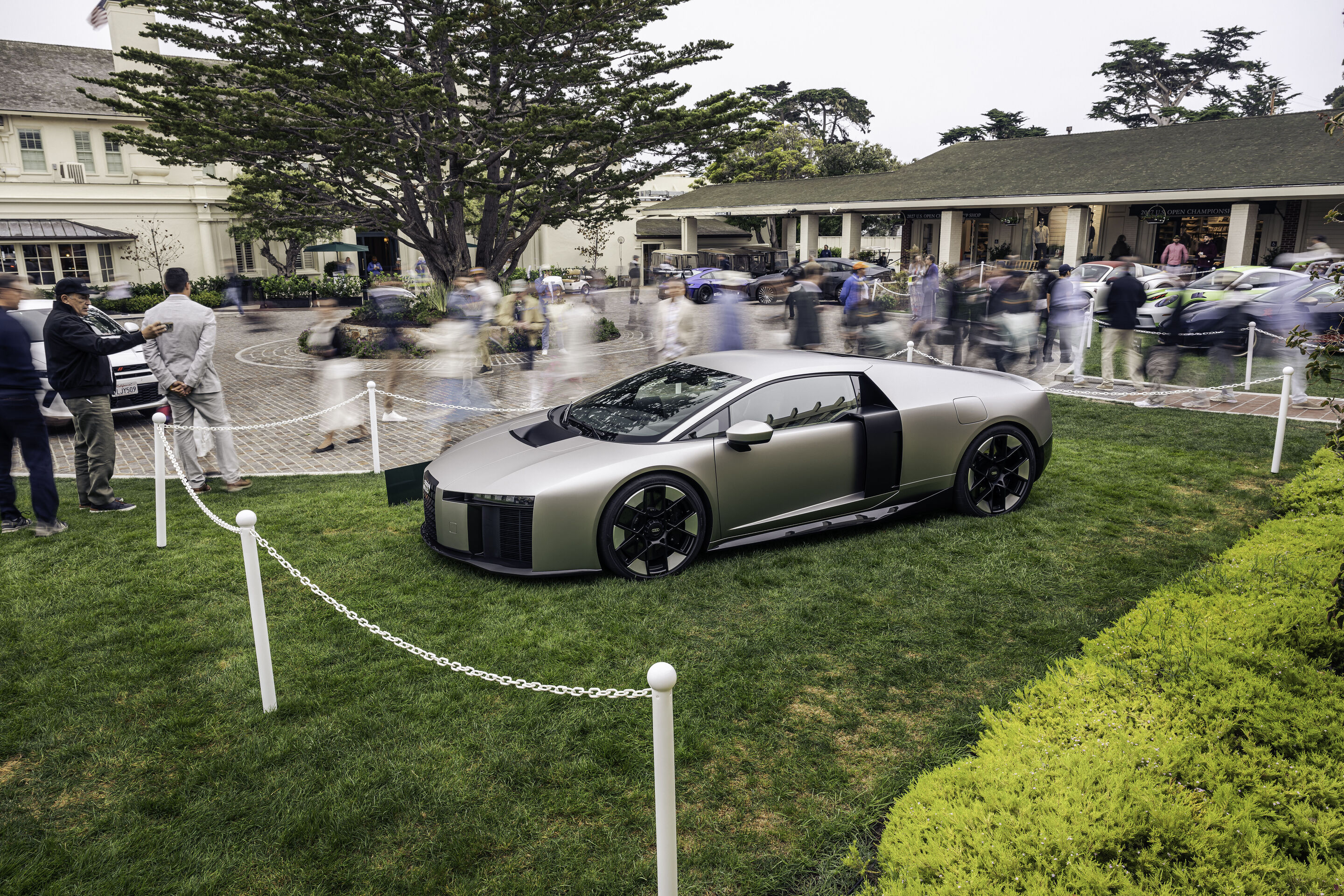 Audi Nuvolari in the U.S. - The Audi Nuvolari made its North American debut at Monterey Car Week, underscoring the U.S. market’s importance for the brand.