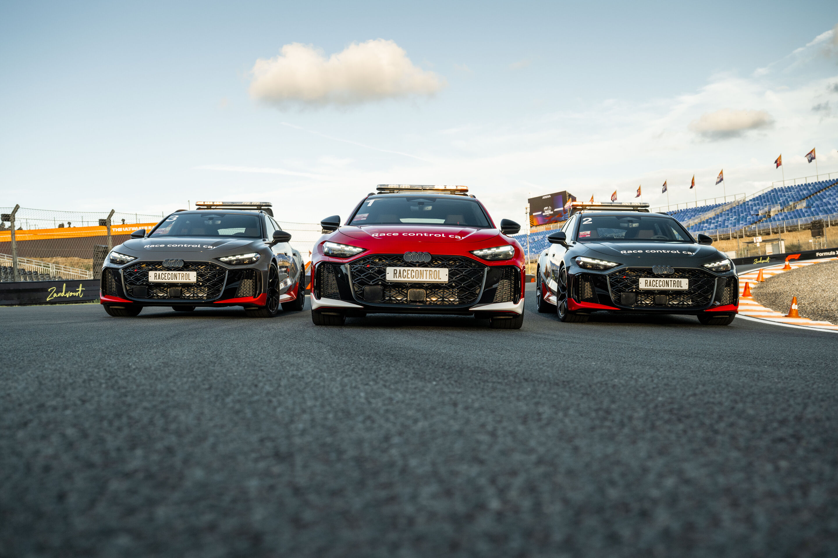 Audi Revolut F1 Team: Dutch Grand Prix - Audi RS 5 Avant of race control at the Dutch Grand Prix in Zandvoort
