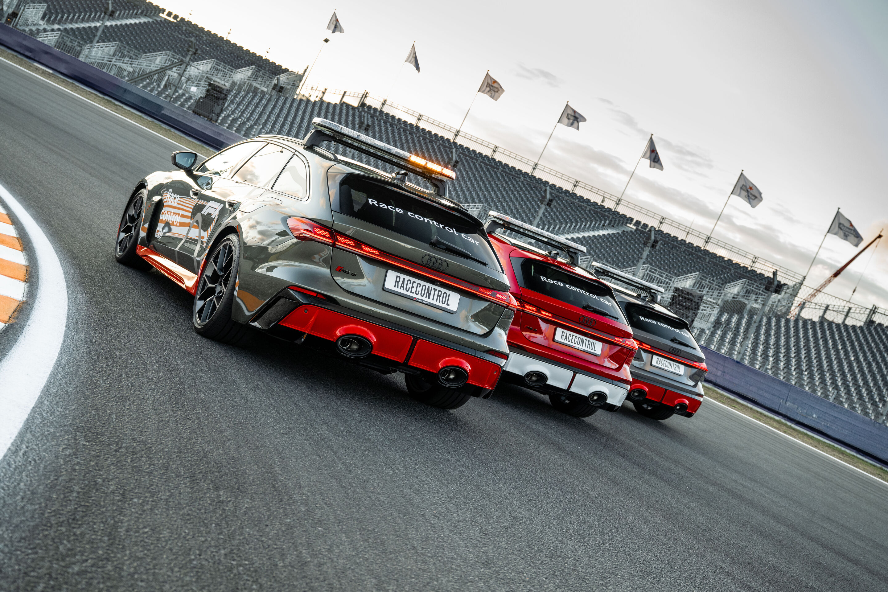 Audi Revolut F1 Team: Grand Prix der Niederlande - Audi RS 5 Avant der Rennleitung beim Grand Prix der Niederlande in Zandvoort