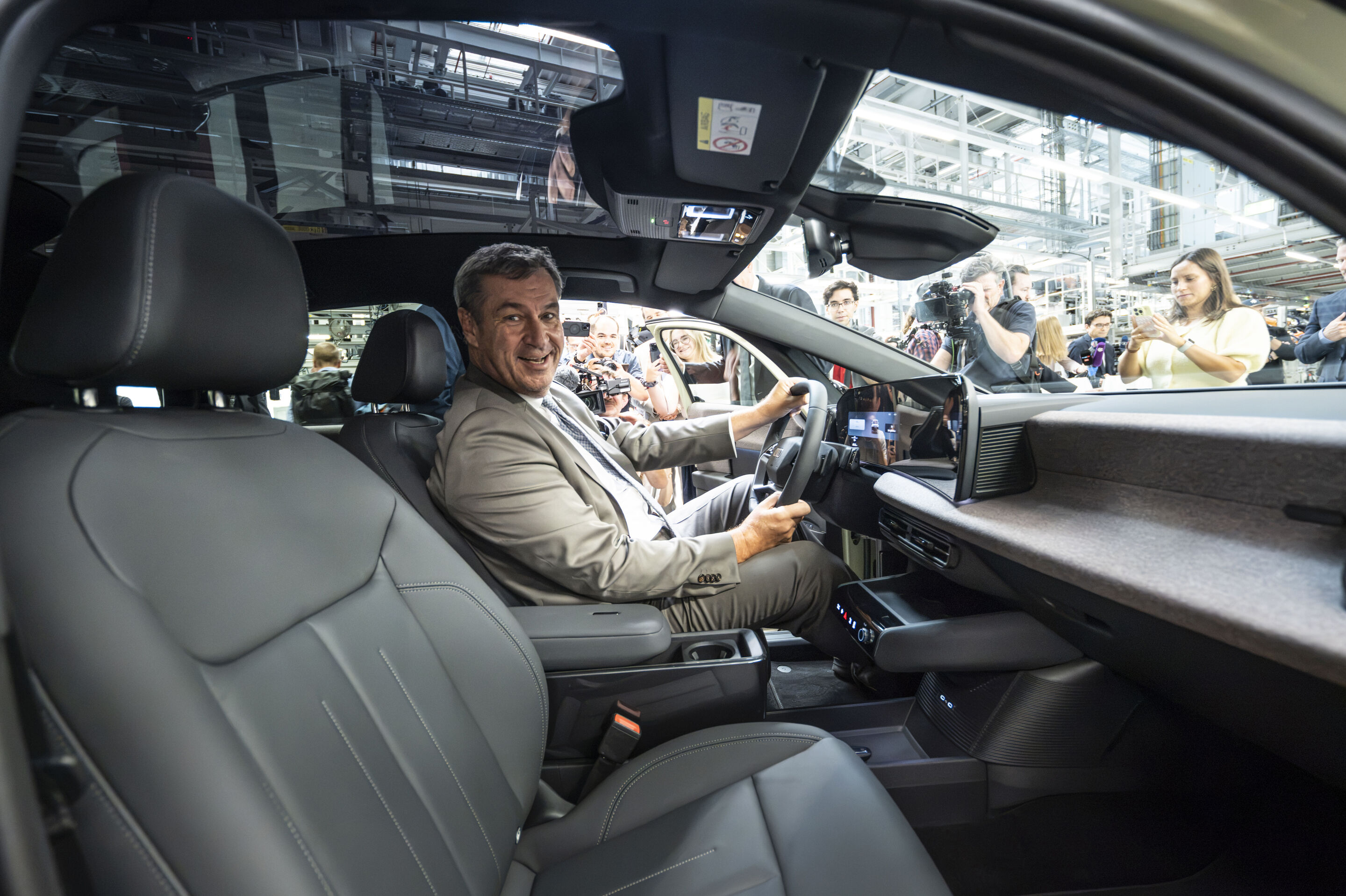 Audi begins production of the A2 e-tron - Audi has begun production of the A2 e-tron in Ingolstadt. Bavarian Minister-President Markus Söder visited the site on September 10, 2026, and took a seat behind the wheel of the new Audi A2 e-tron.