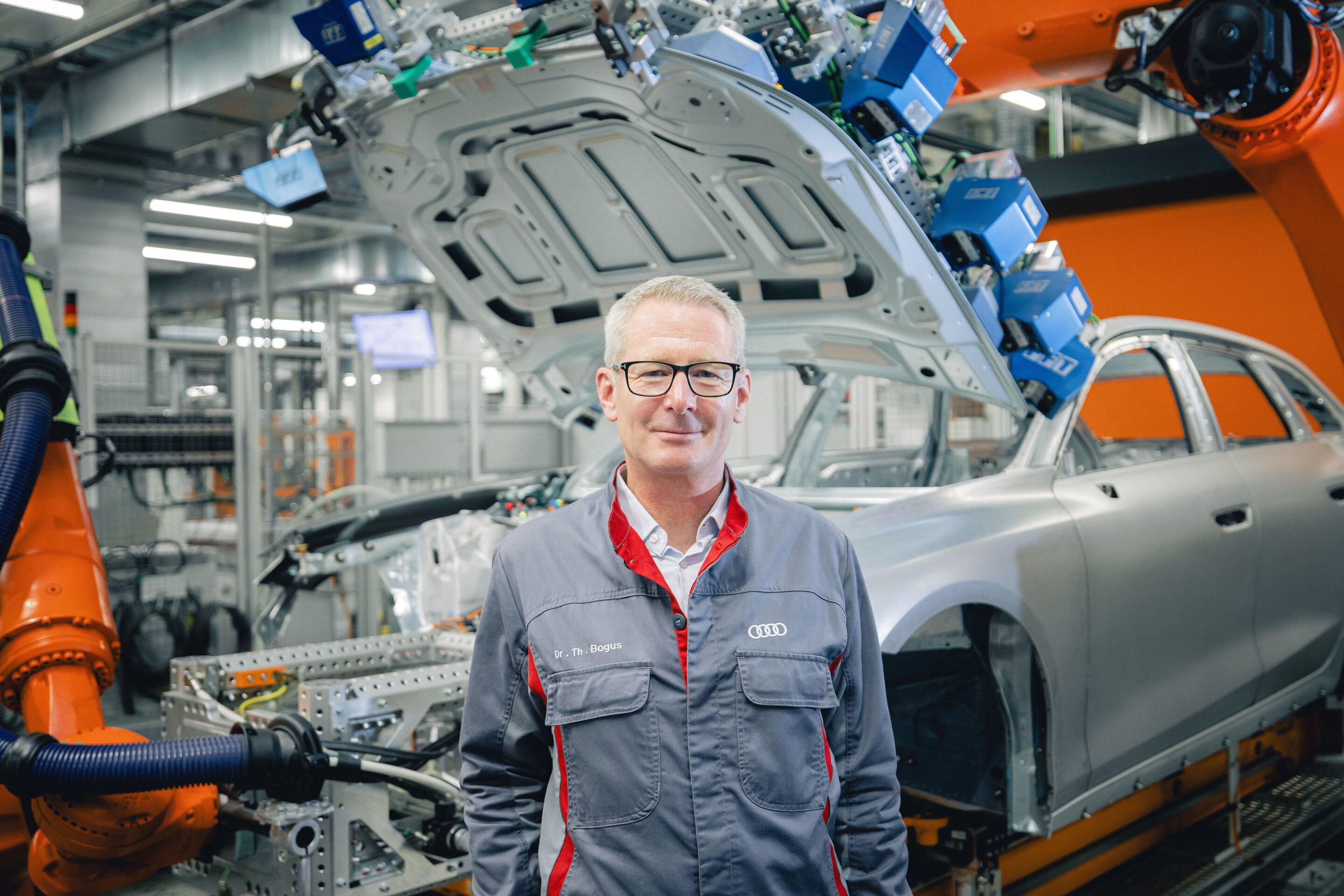 Thomas Bogus - Werkleiter Audi Neckarsulm in der Fahrzeugfertigung am Audi Standort Neckarsulm.