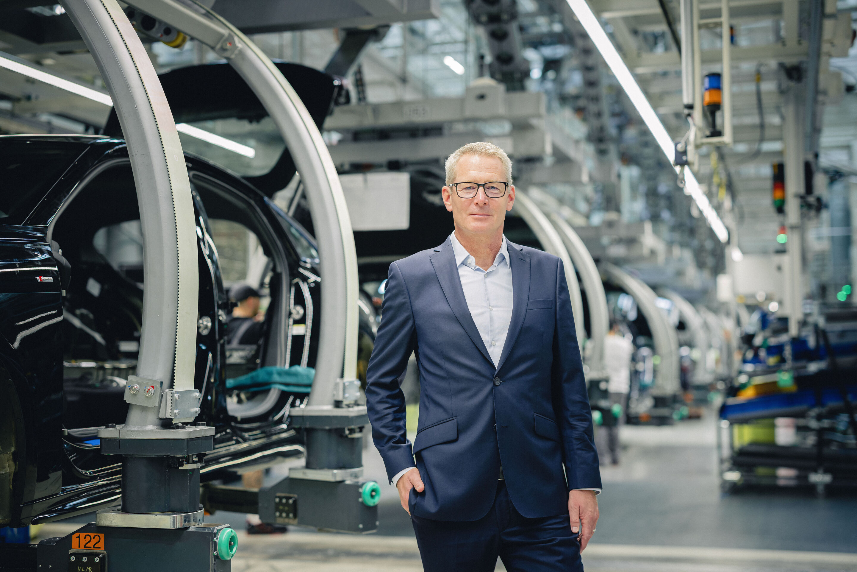 Thomas Bogus - Werkleiter Audi Neckarsulm in der Fahrzeugfertigung am Audi Standort Neckarsulm.