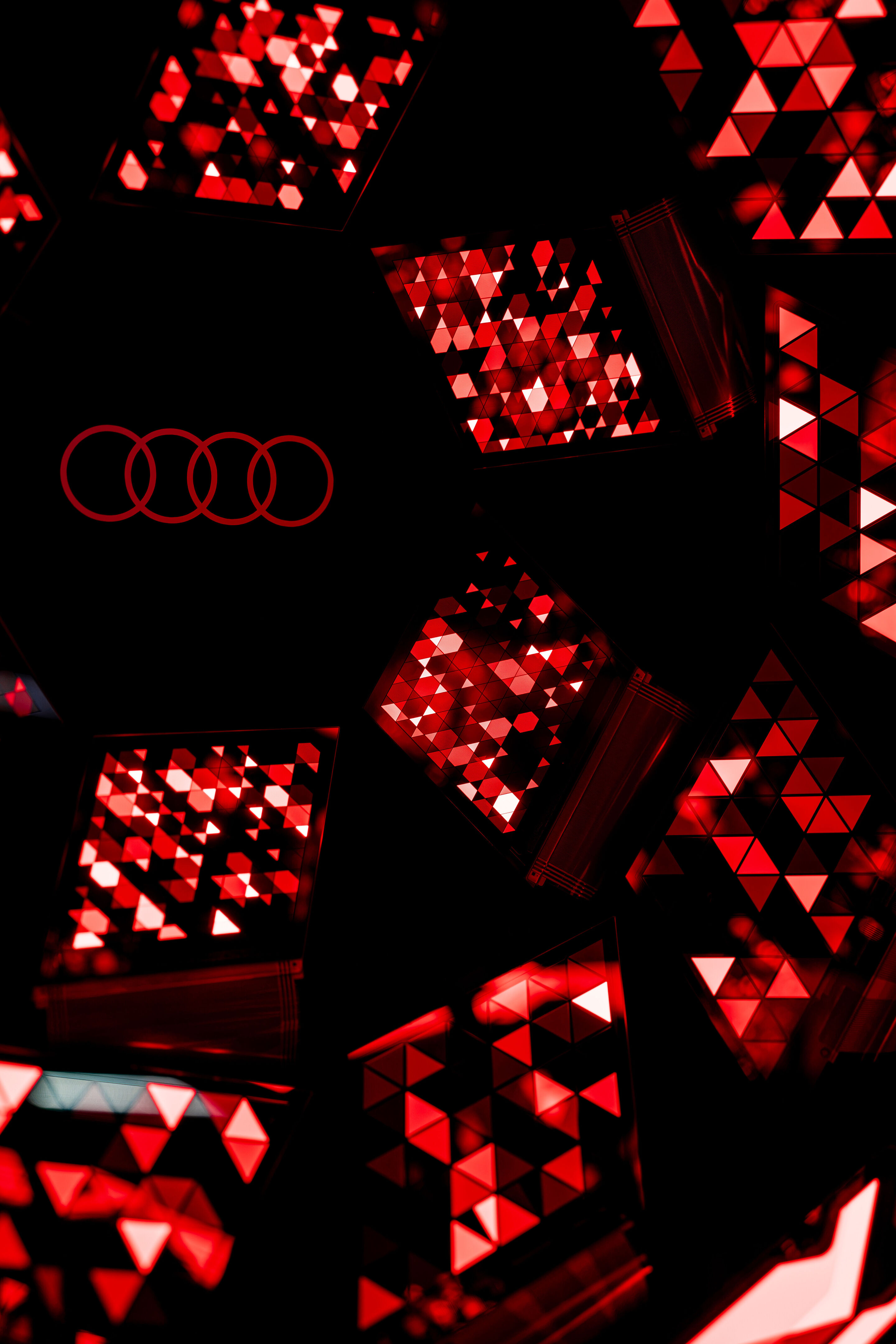 Audi OLED lighting technology - First to third generations of digital OLED technology