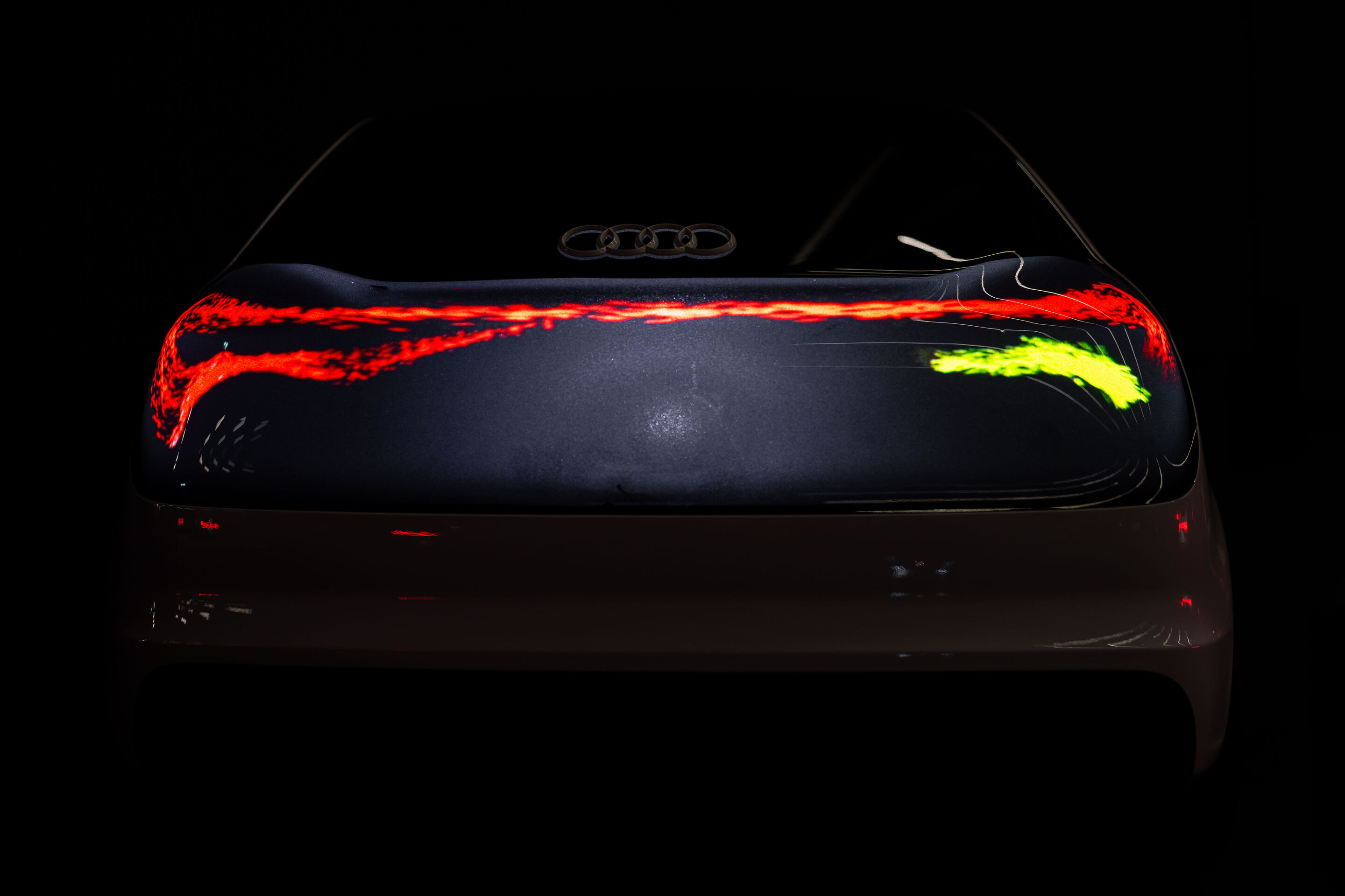 Audi OLED lighting technology - “The Swarm” as a design vision model