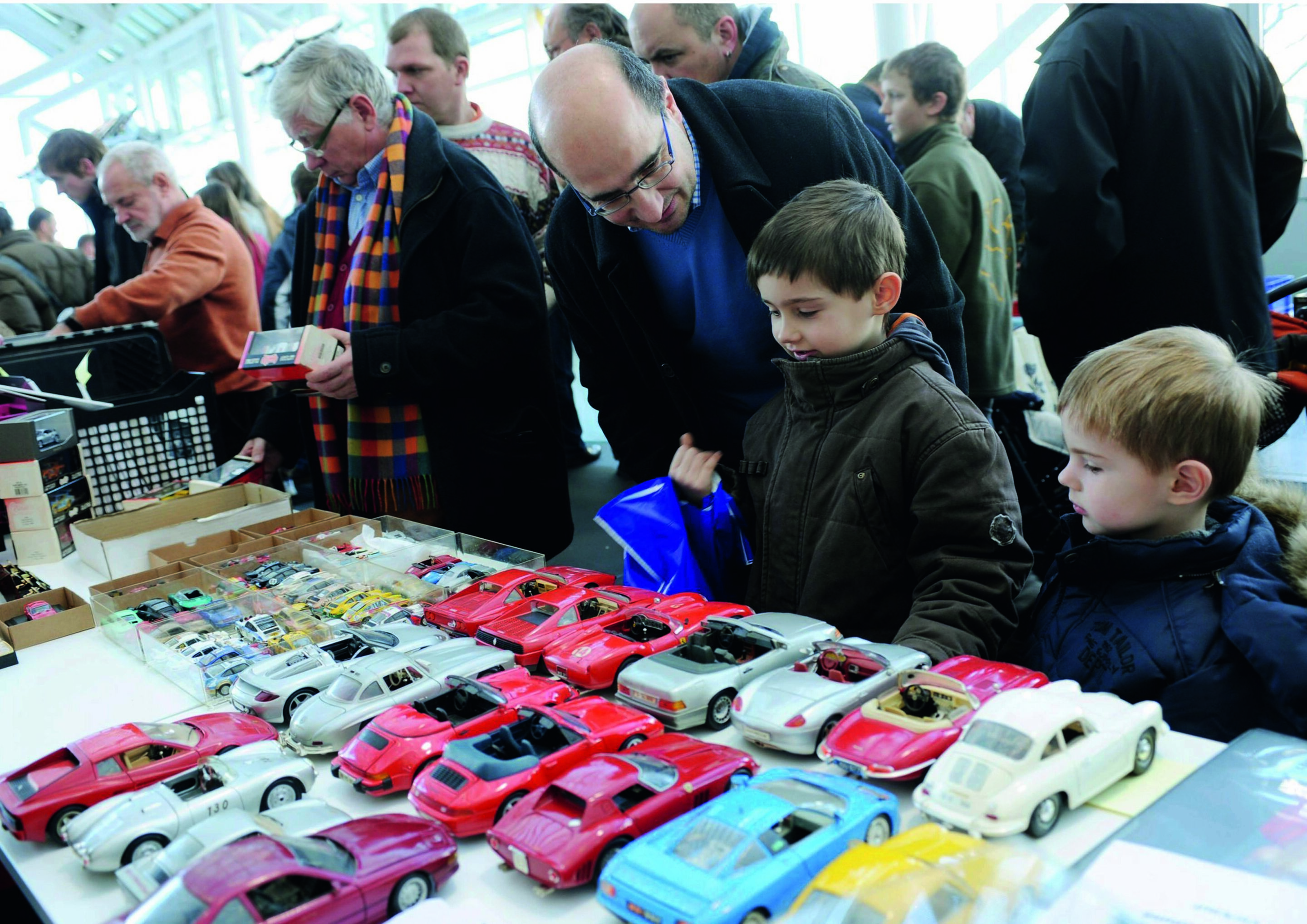 Modellauto-Börse im Audi Forum Ingolstadt - Treffpunkt für groß und klein: Über 3000 Besucher werden zur Modellautobörse im Audi Forum Ingolstadt erwartet.