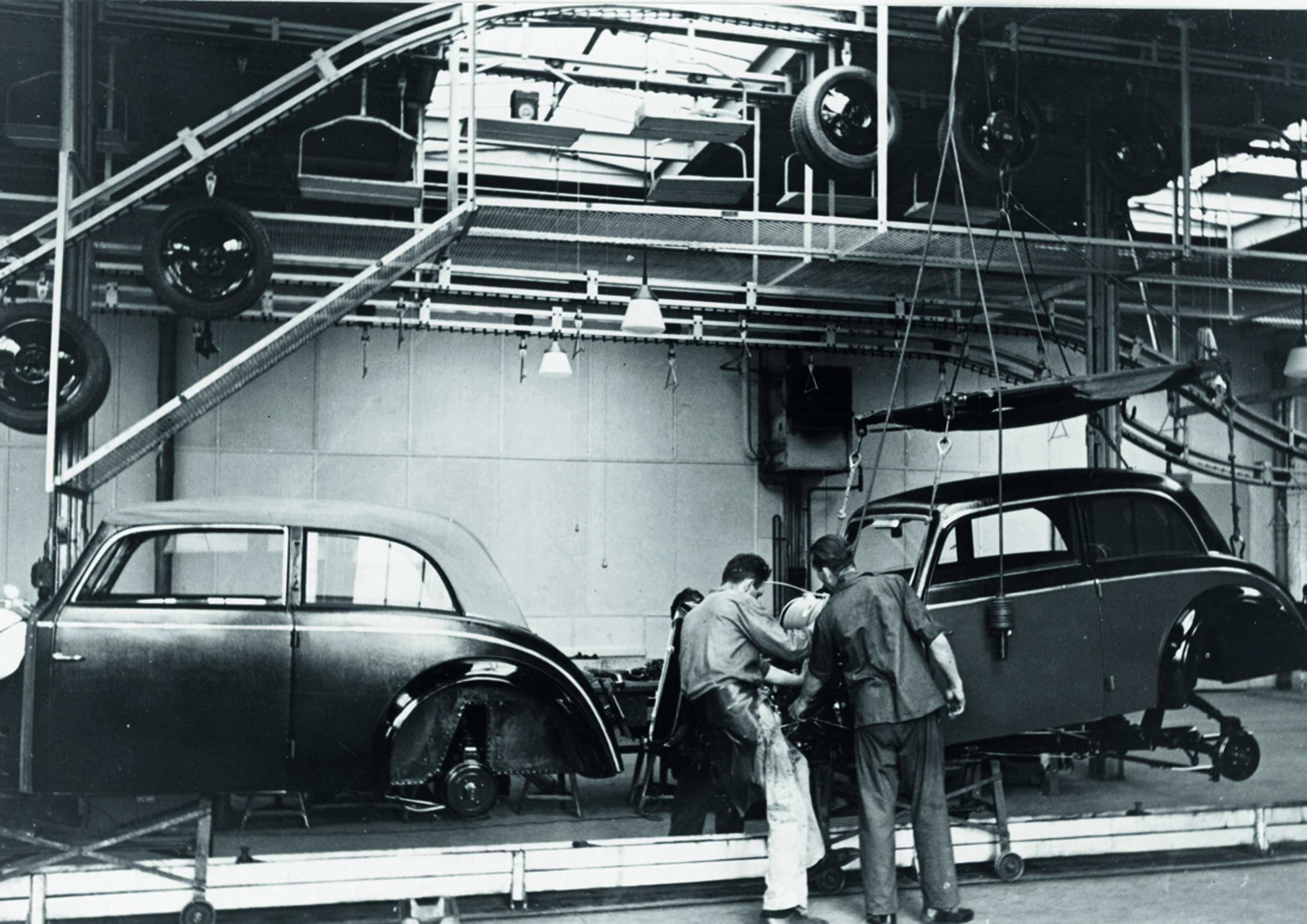 Jubiläumsmagazin Historie - Auto Union: In Berlin-Spandau entstanden die Holzkarosserien für die DKW-Modelle