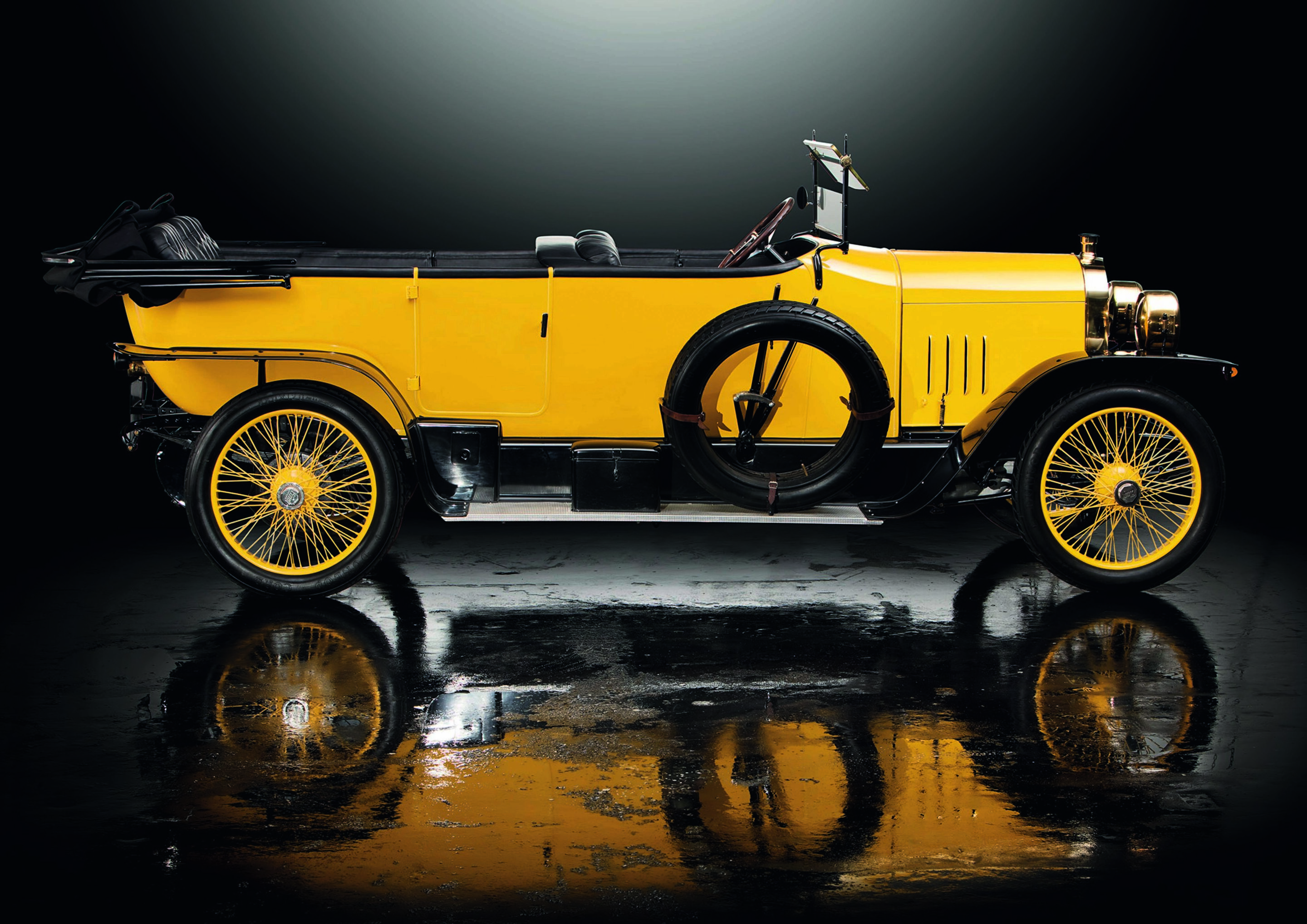 Jubiläumsmagazin Historie - Audi Typ C Alpensieger 1919