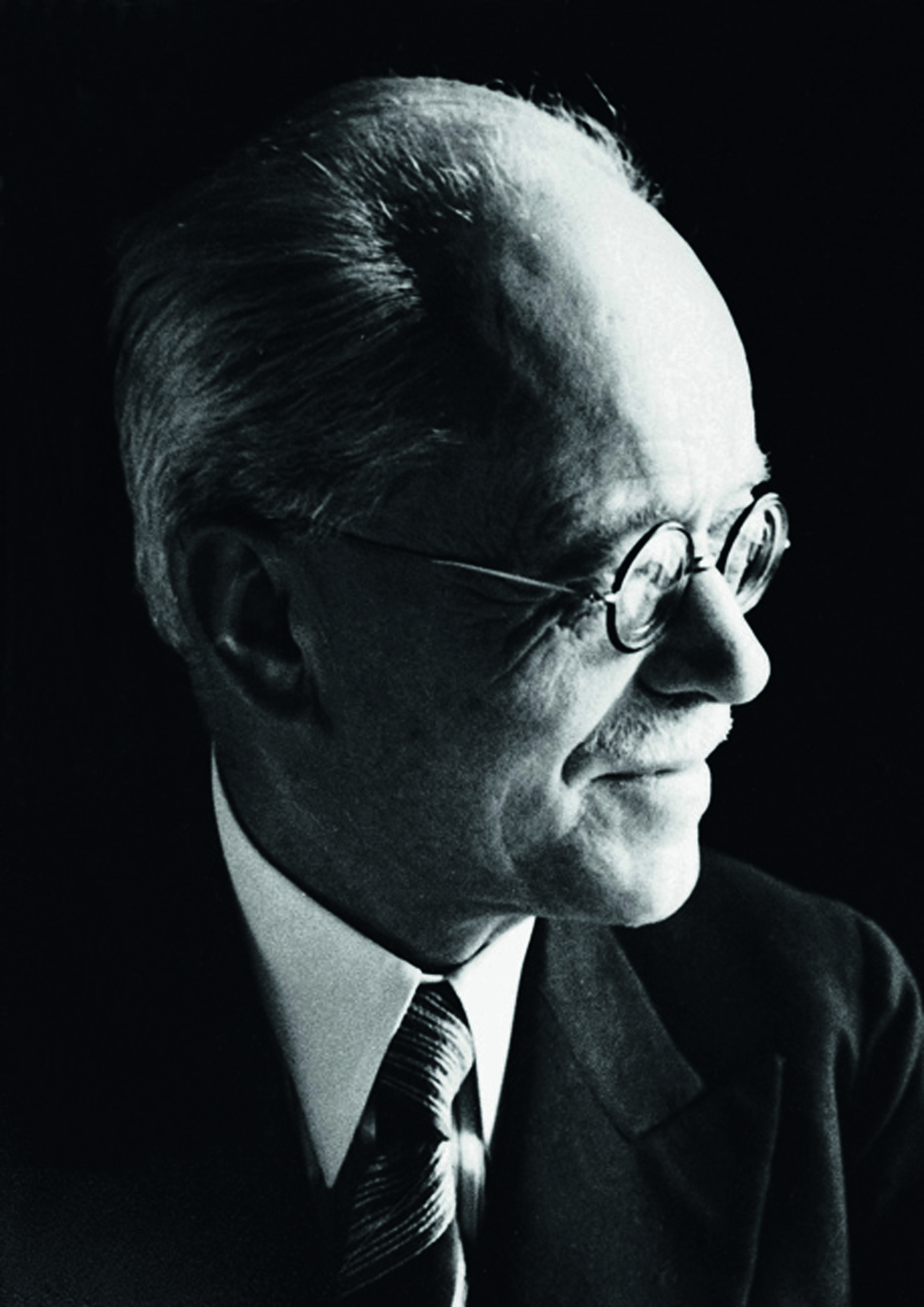 Anniversary magazine History - August Horch in his later years as a Supervisory Board Member of Auto Union