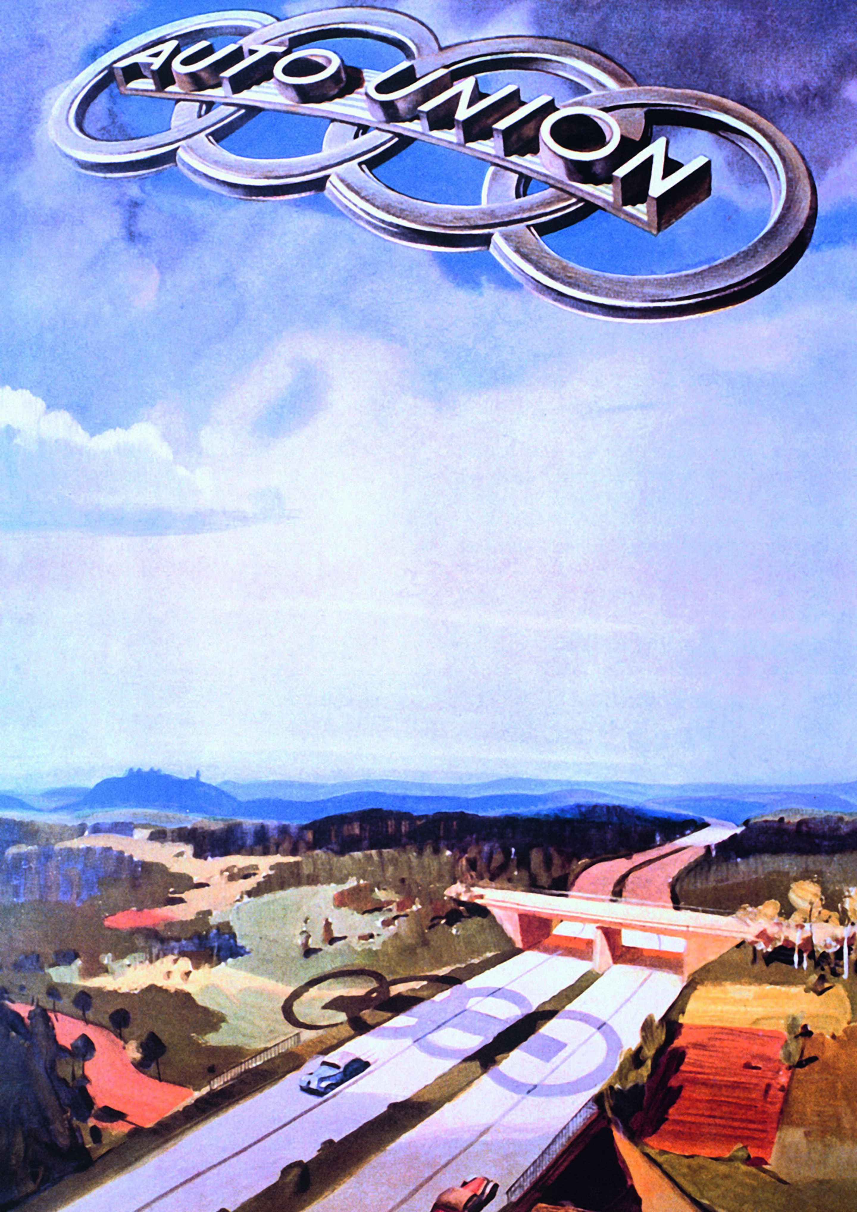 Anniversary magazine History - Auto Union in advertising