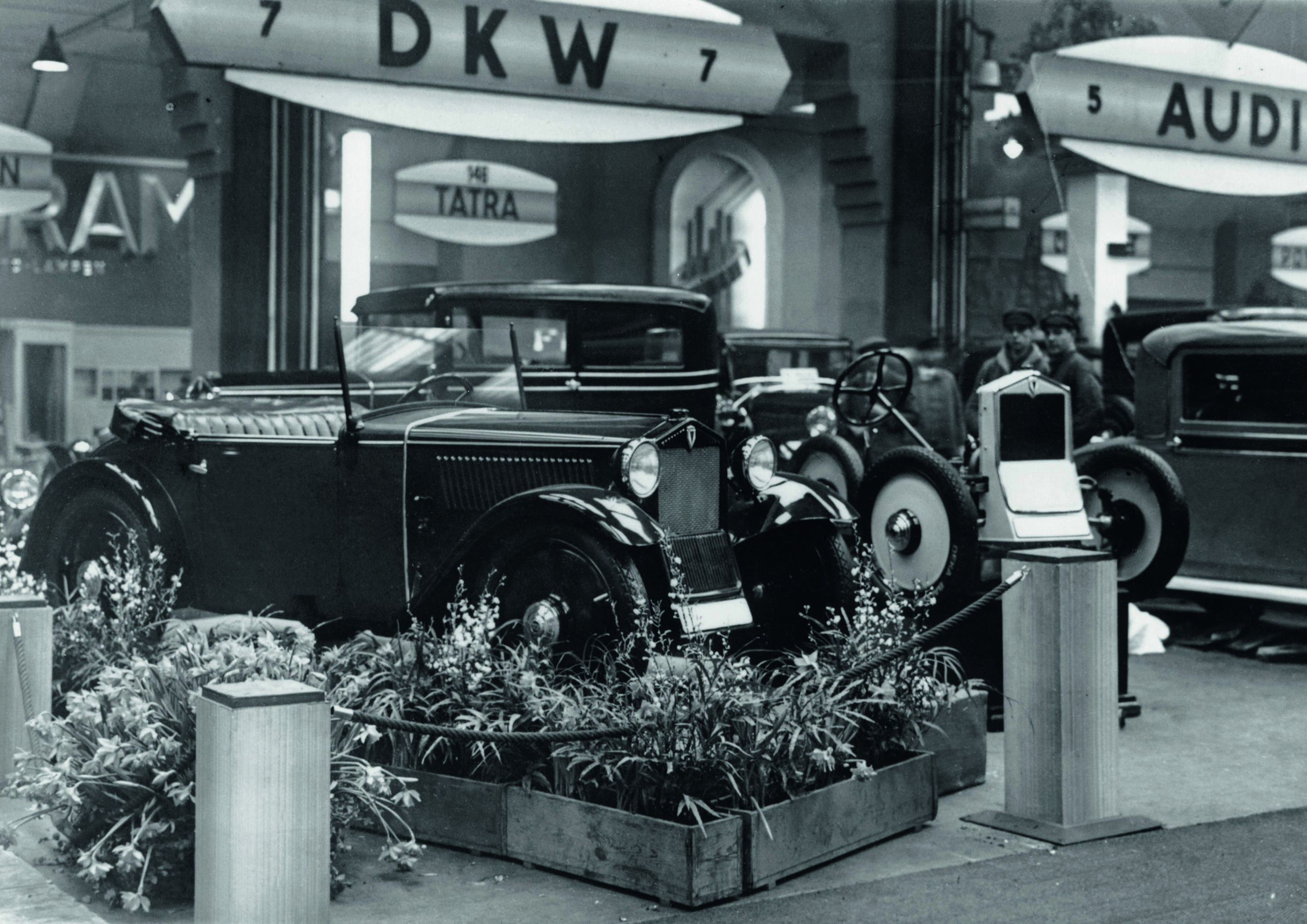 Anniversary magazine History - DKW - the DKW F1 made its debut at the 1931 IAA in Berlin