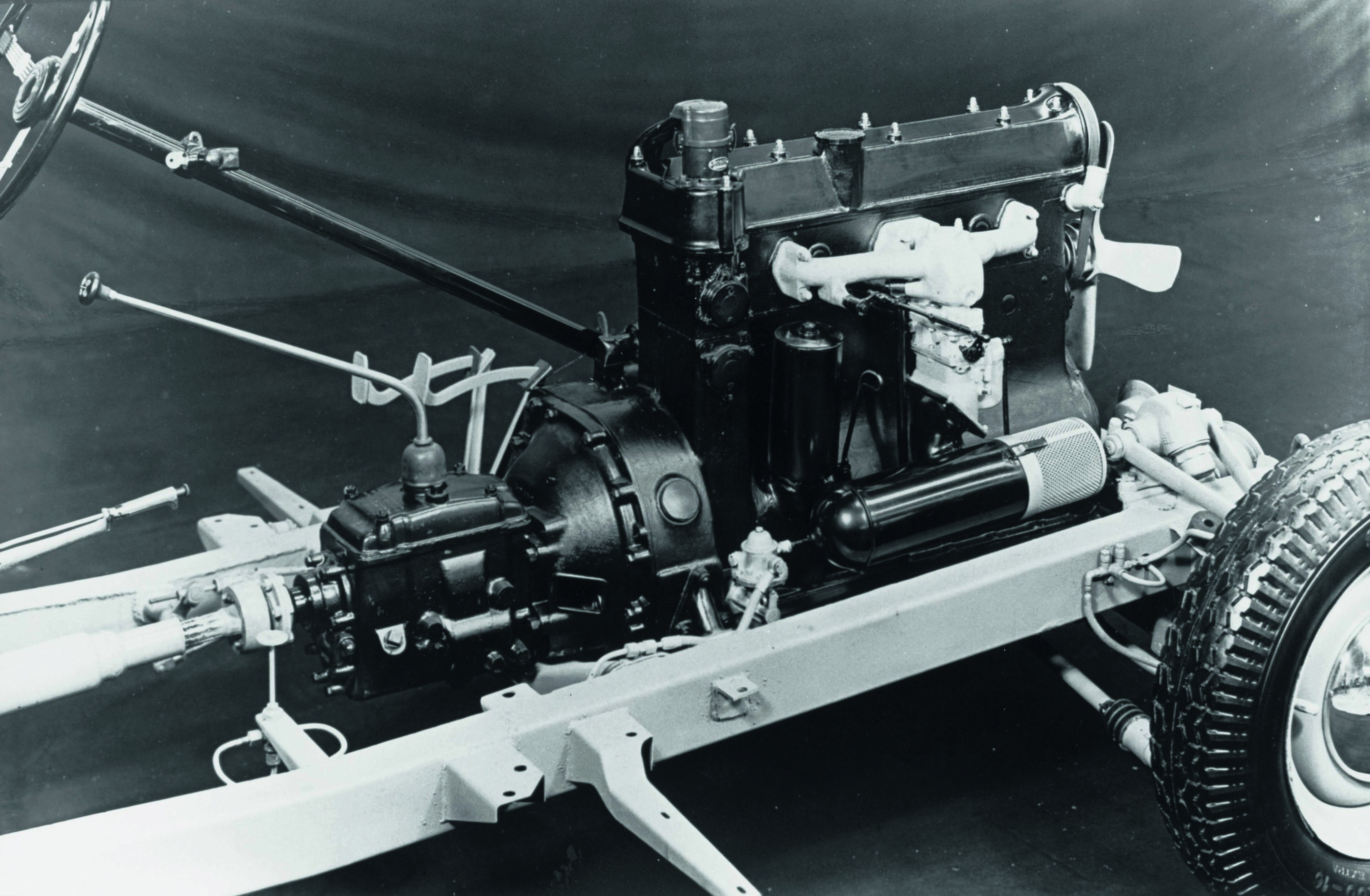 Jubiläumsmagazin Historie - Audi 920: Sechszylinder-Motor