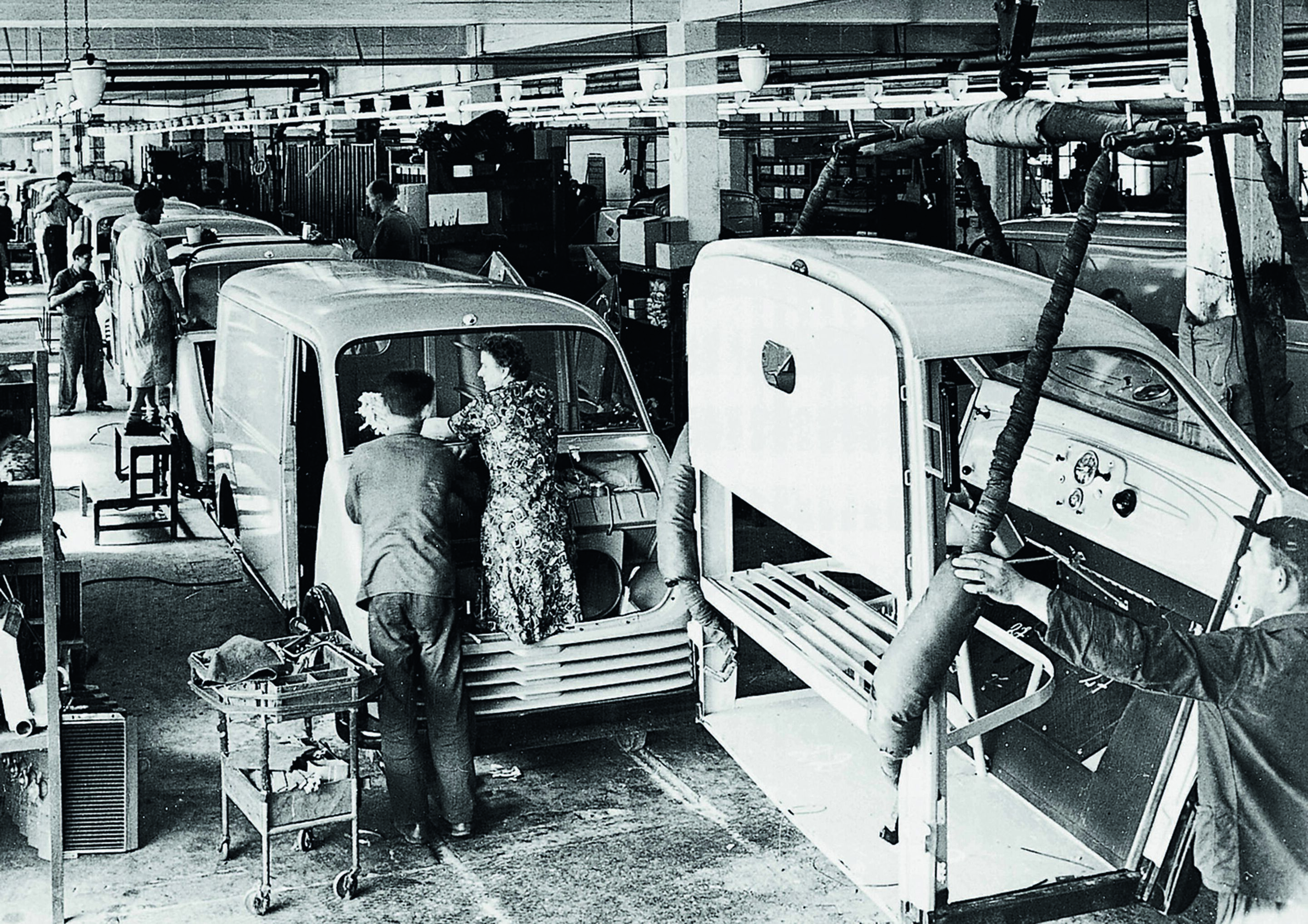 Anniversary magazine History - The DKW F 89 L delivery van was the first car produced in Ingolstadt