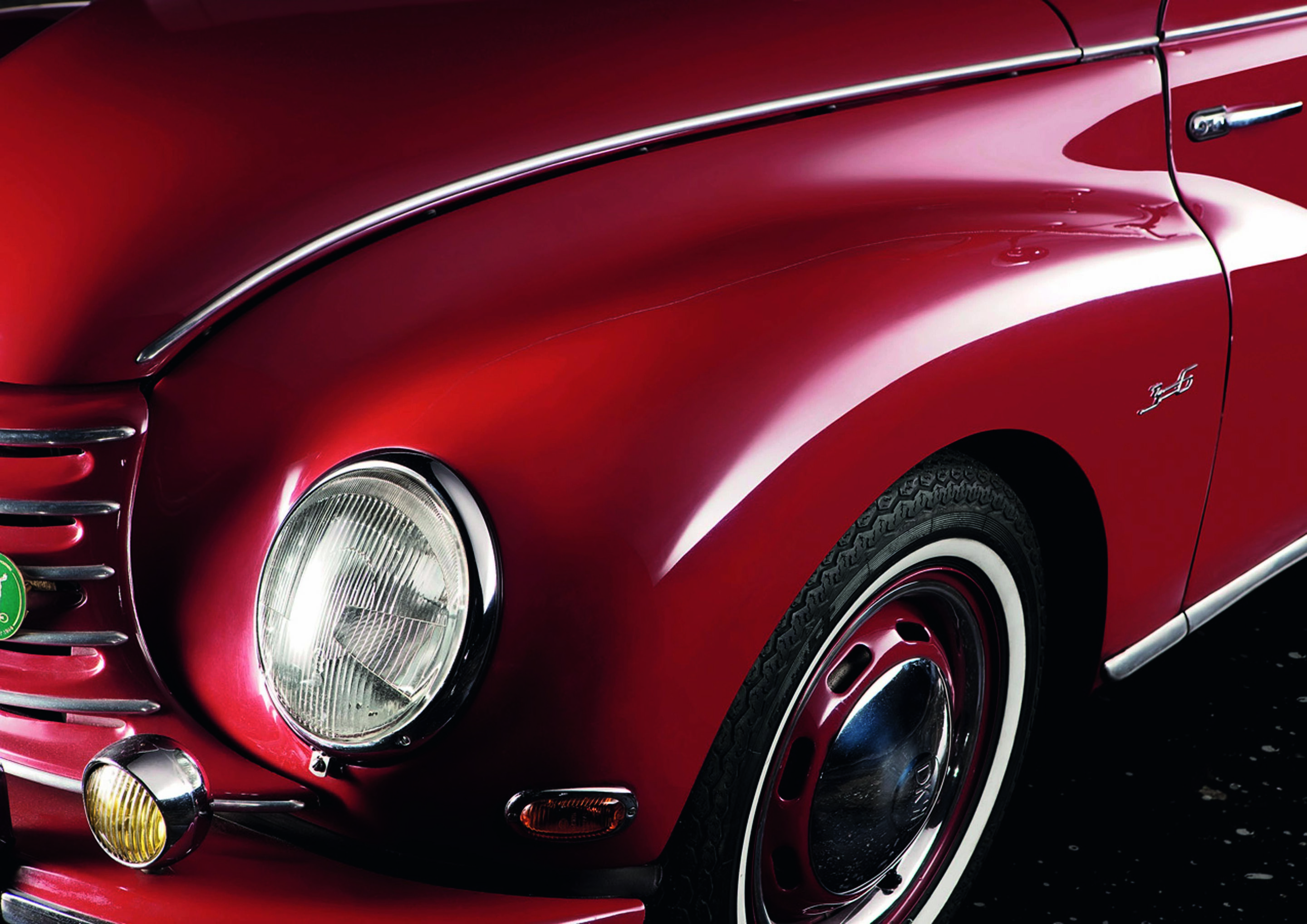 Anniversary magazine History - DKW 3 = 6 Sonderklasse Cabriolet, Type F91, 1955