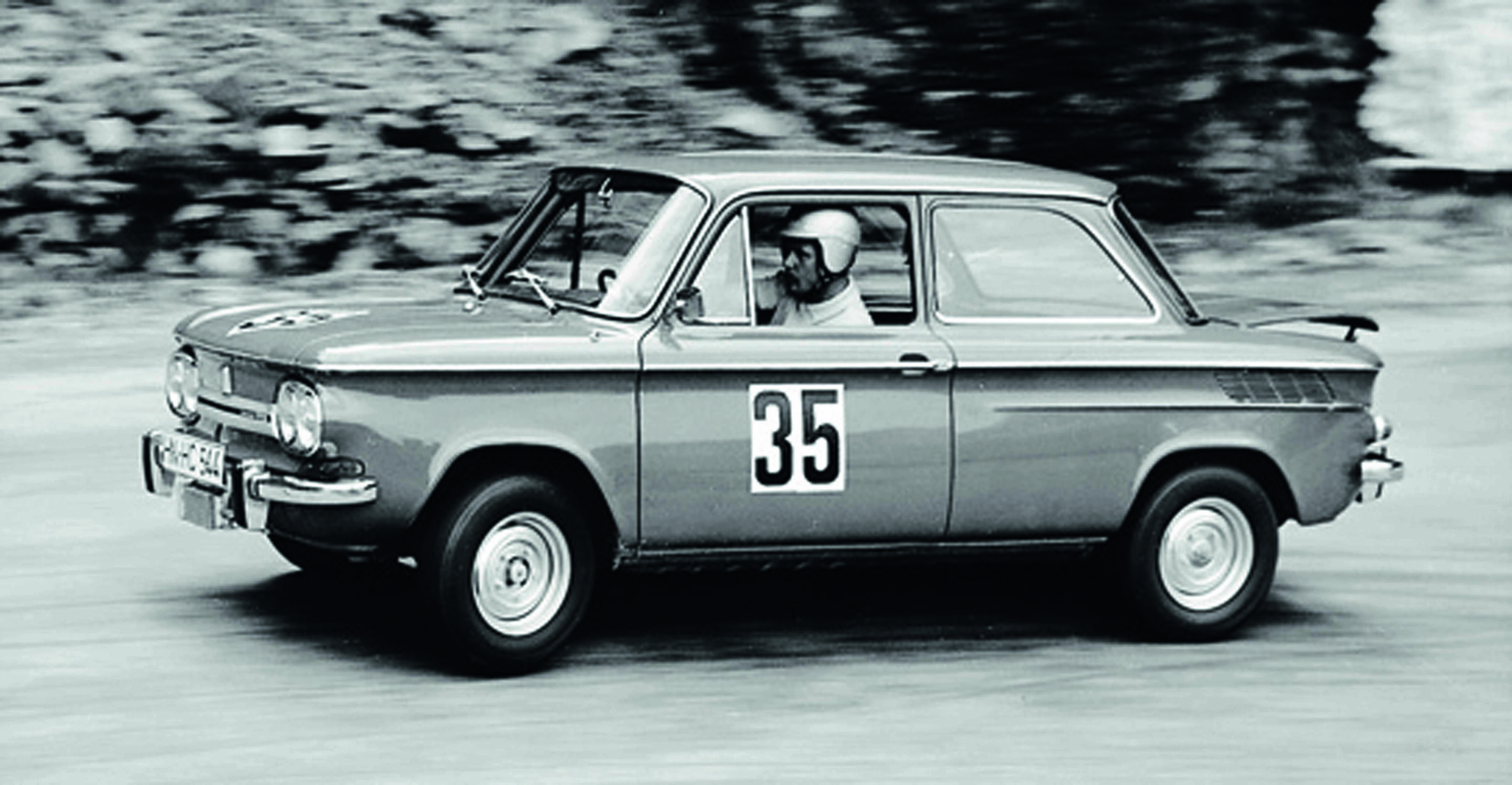 Jubiläumsmagazin Historie - NSU: Bergrennen 1967 mit dem NSU TTS