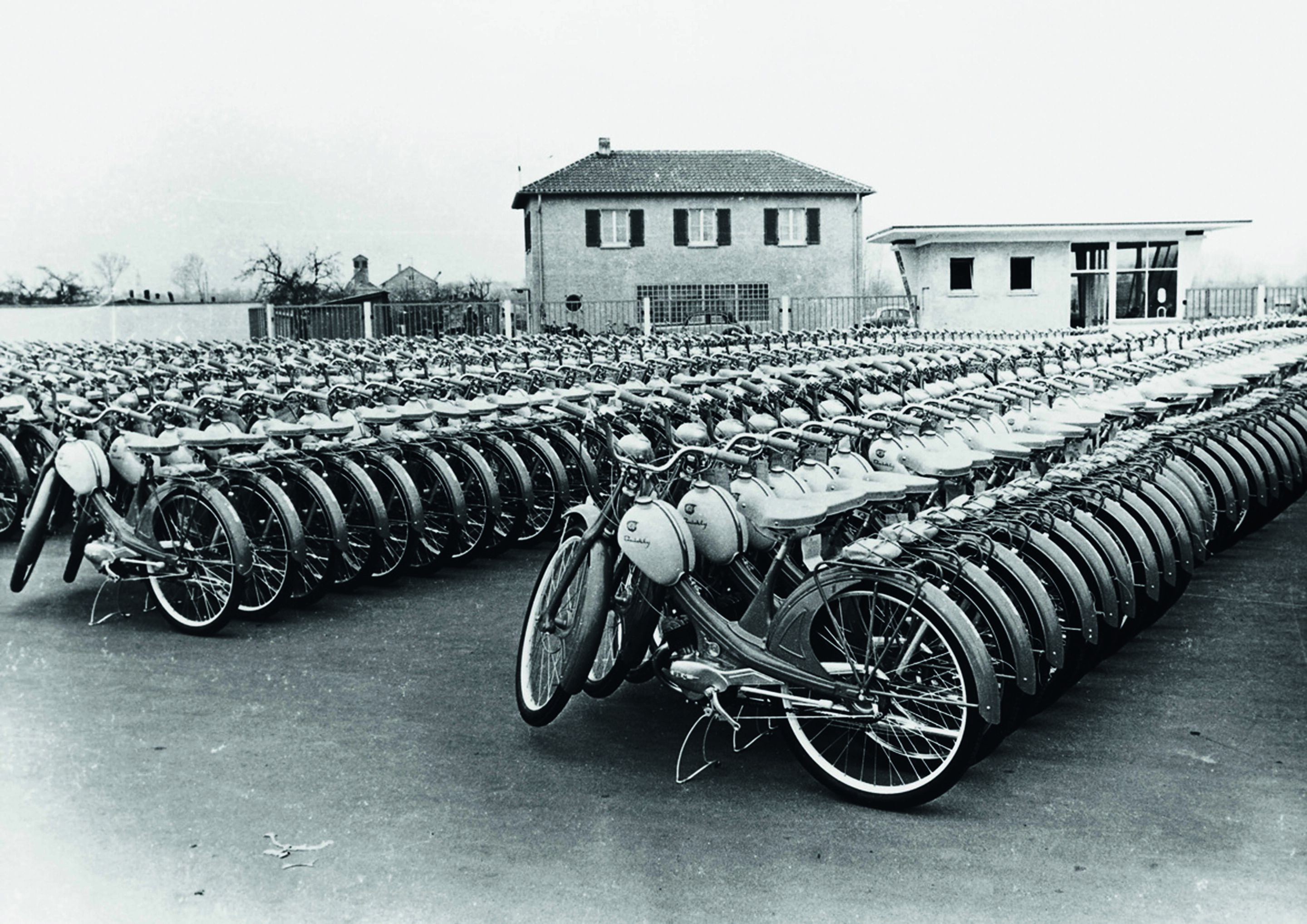 Anniversary magazine History - NSU - the mid-fifties saw the motorcycle market boom, thanks specially to the NSU Quickly