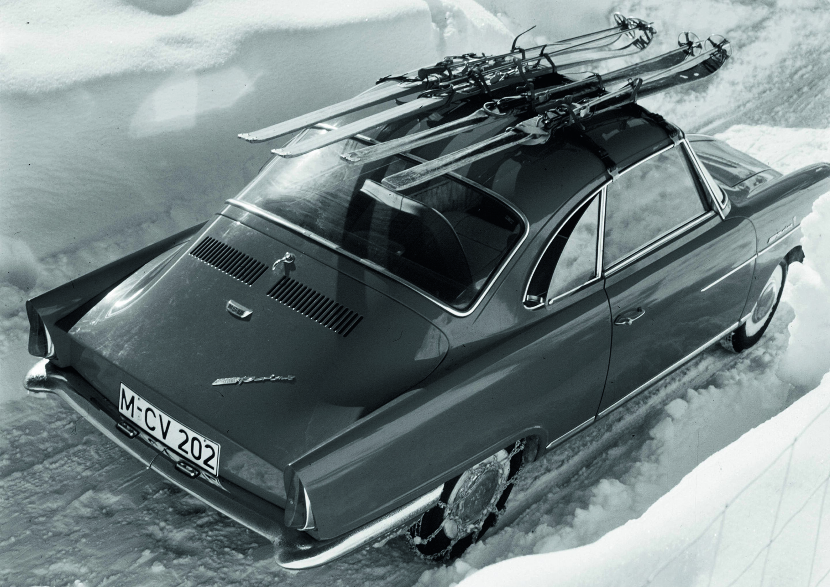 Jubiläumsmagazin Historie - NSU: Sport-Prinz mit guten Wintereigenschaften dank Heckmotor