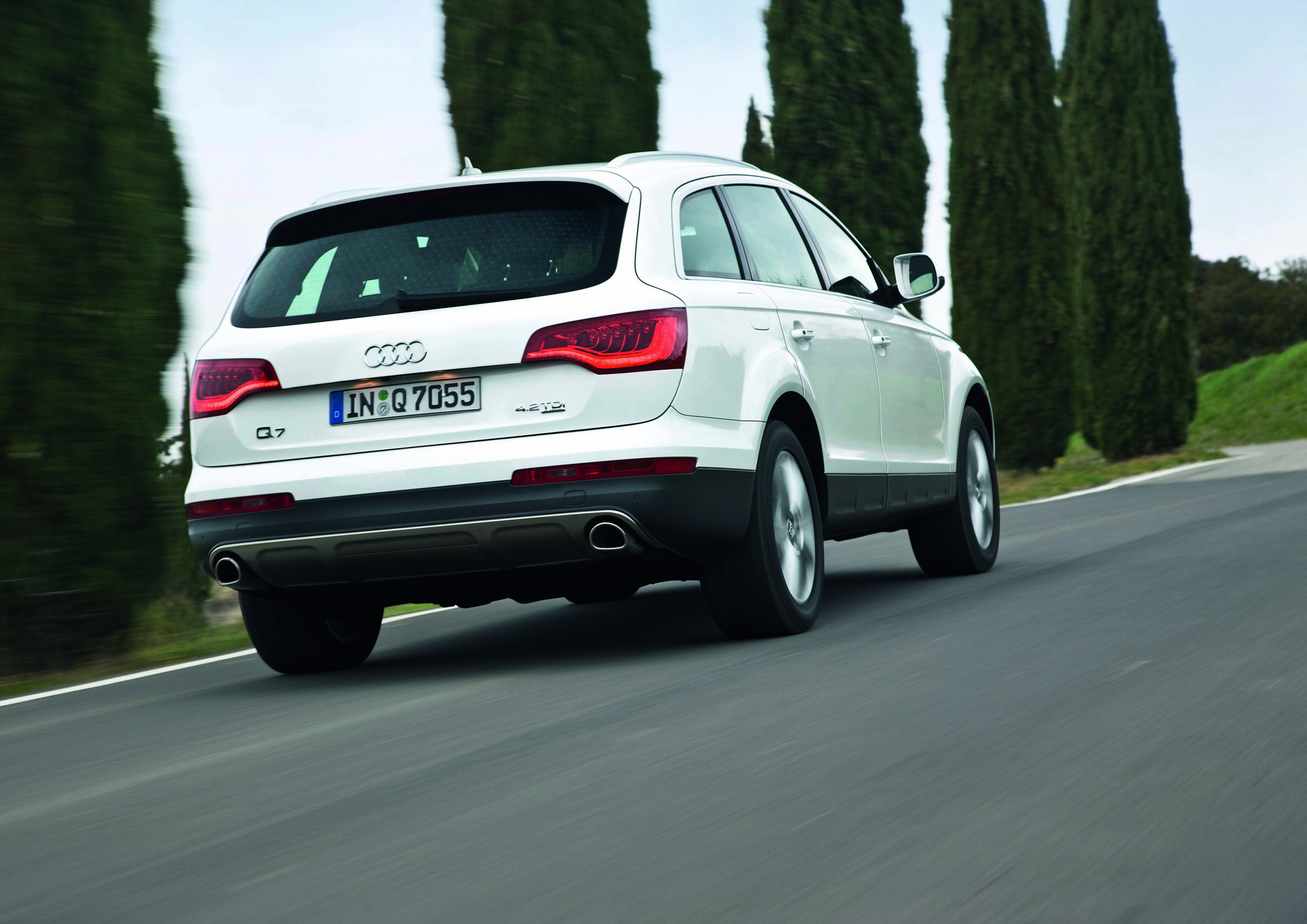 Audi Q7 4.2 TDI quattro - Farbe: Ibisweiß