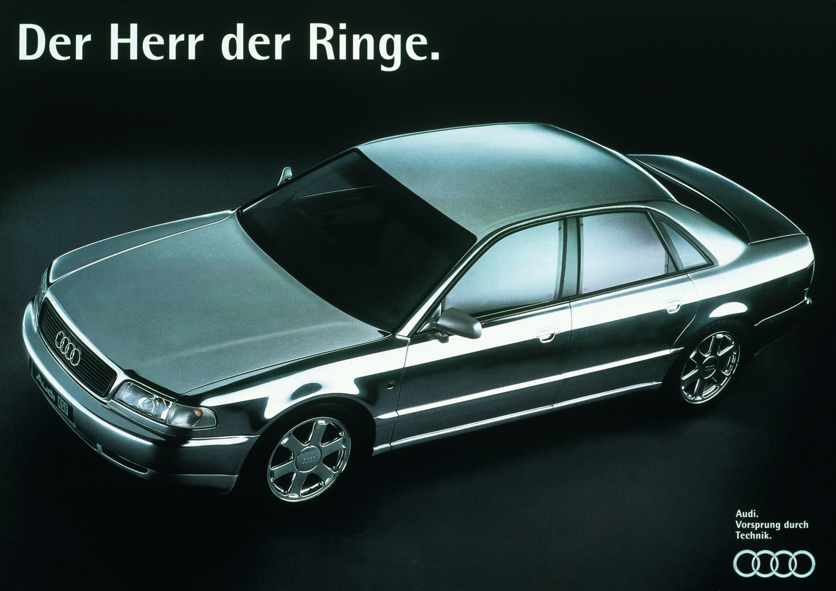 Jubiläumsmagazin Historie - Mit dem Showcar ASF präsentierte Audi die Spaceframe-Technologie in Aluminium