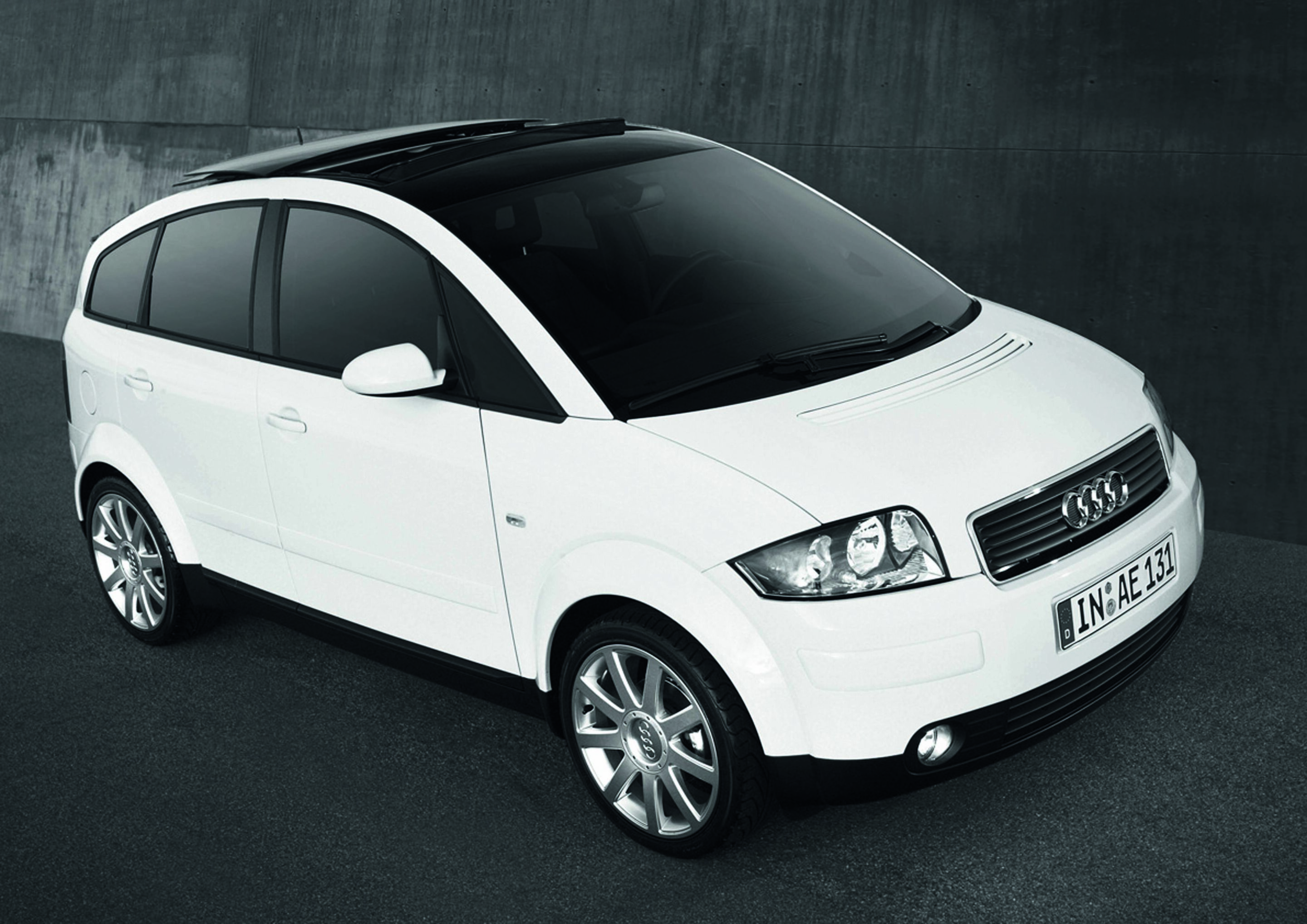 Jubiläumsmagazin Historie - Audi A2 - seiner Zeit weit voraus