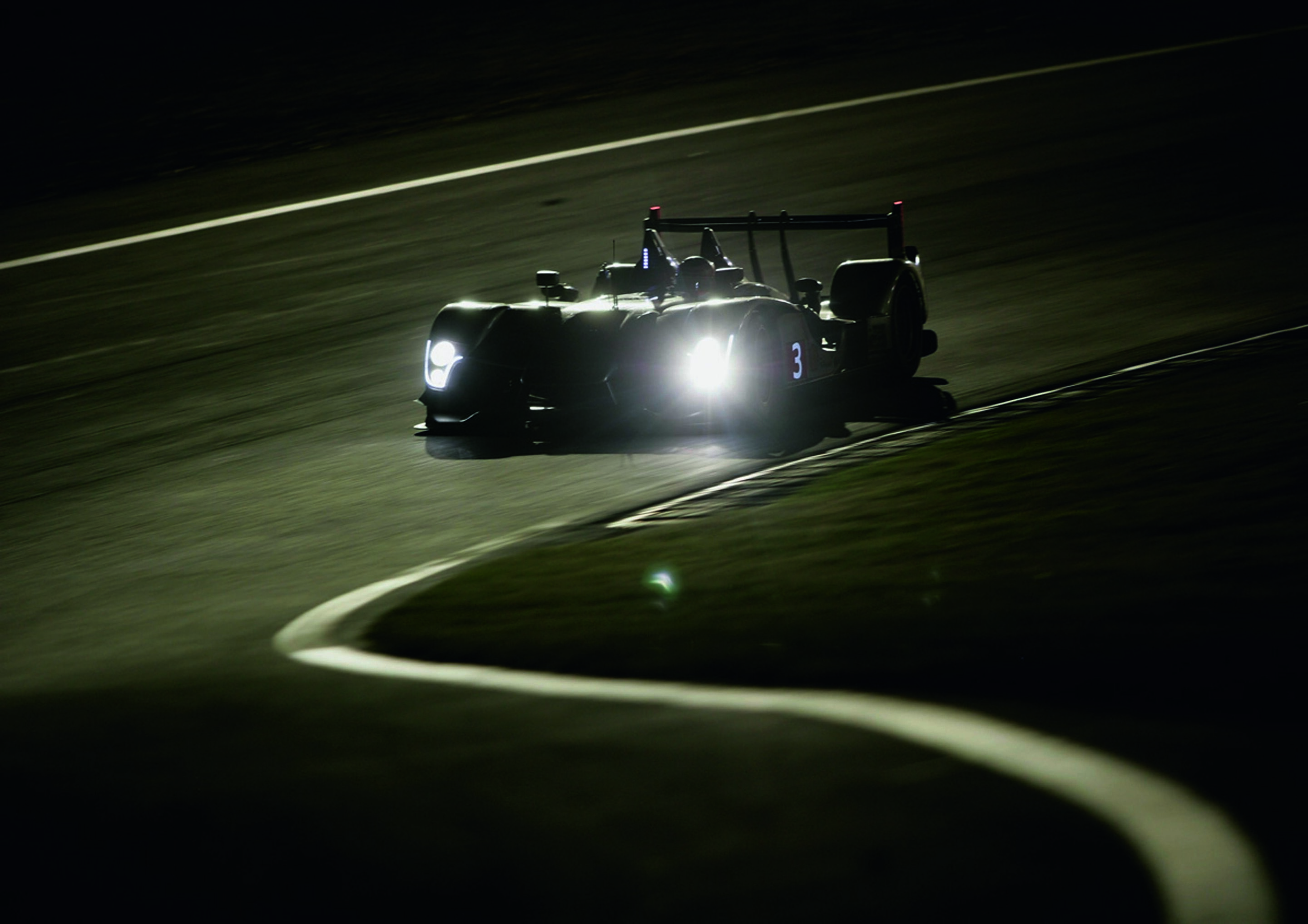 Anniversary magazine Motorsports - Le Mans 2009 - the car with the start number 3 drove fast lap times.