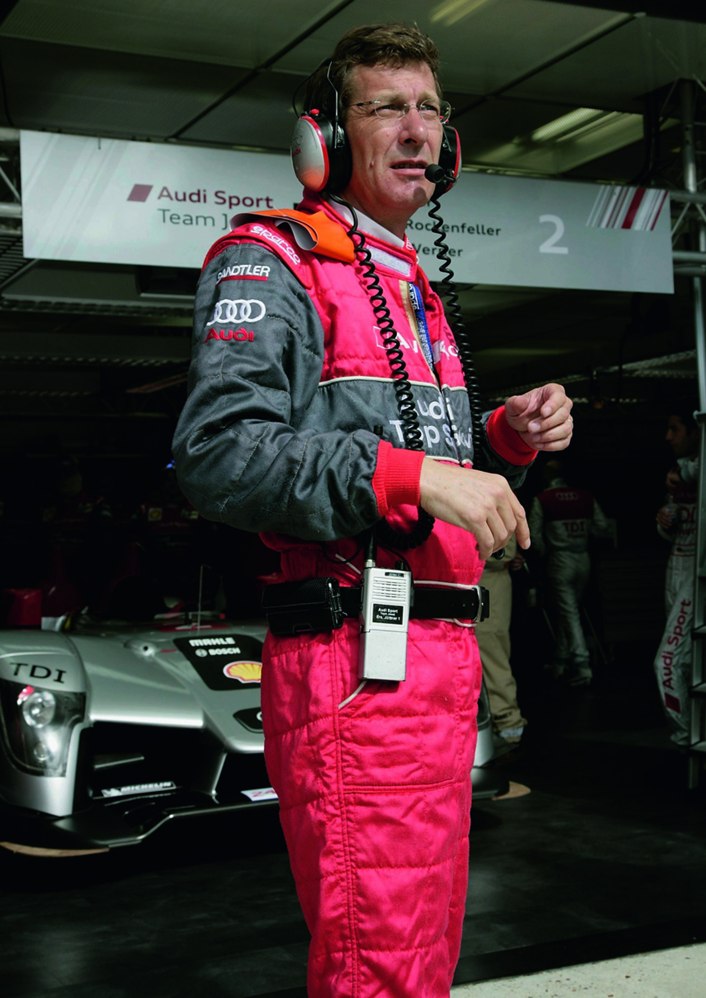 Jubiläumsmagazin Motorsport - Ralf Jüttner, Technischer Direktor des Audi Sport Team Joest