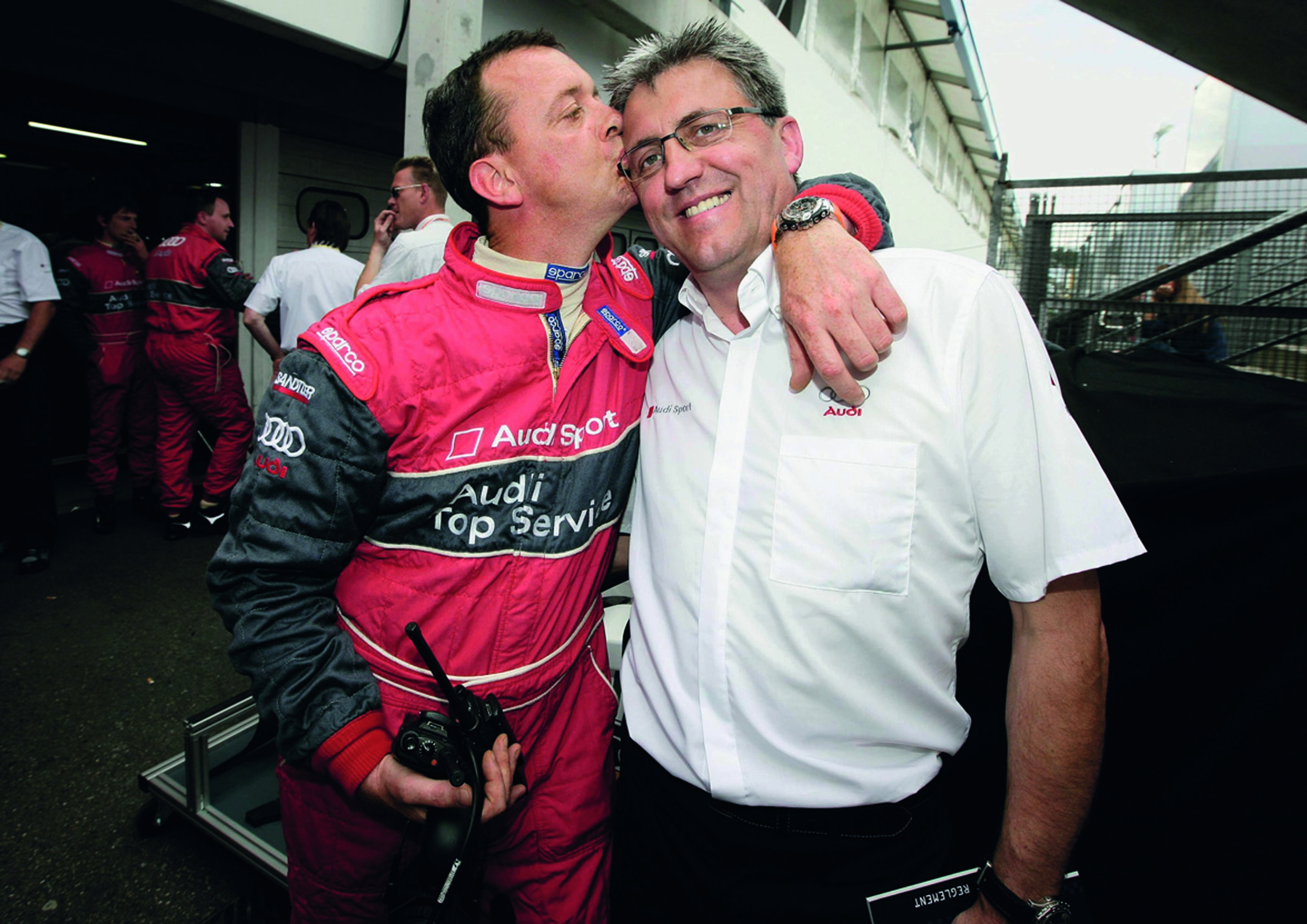 Jubiläumsmagazin Motorsport - Ernst Moser, Chef von  Phoenix Racing.