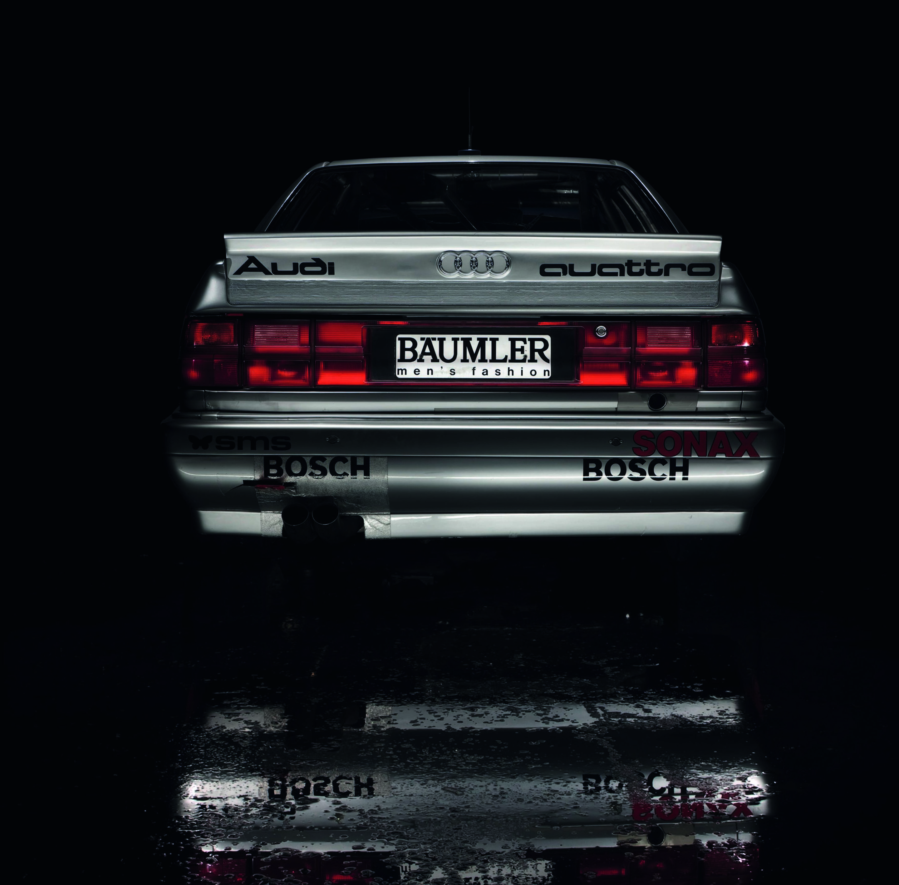 Anniversary magazine Motorsports - Audi V8 DTM - from 1991, the V8 DTM bore the spoiler of the special edition V8 Evo model.