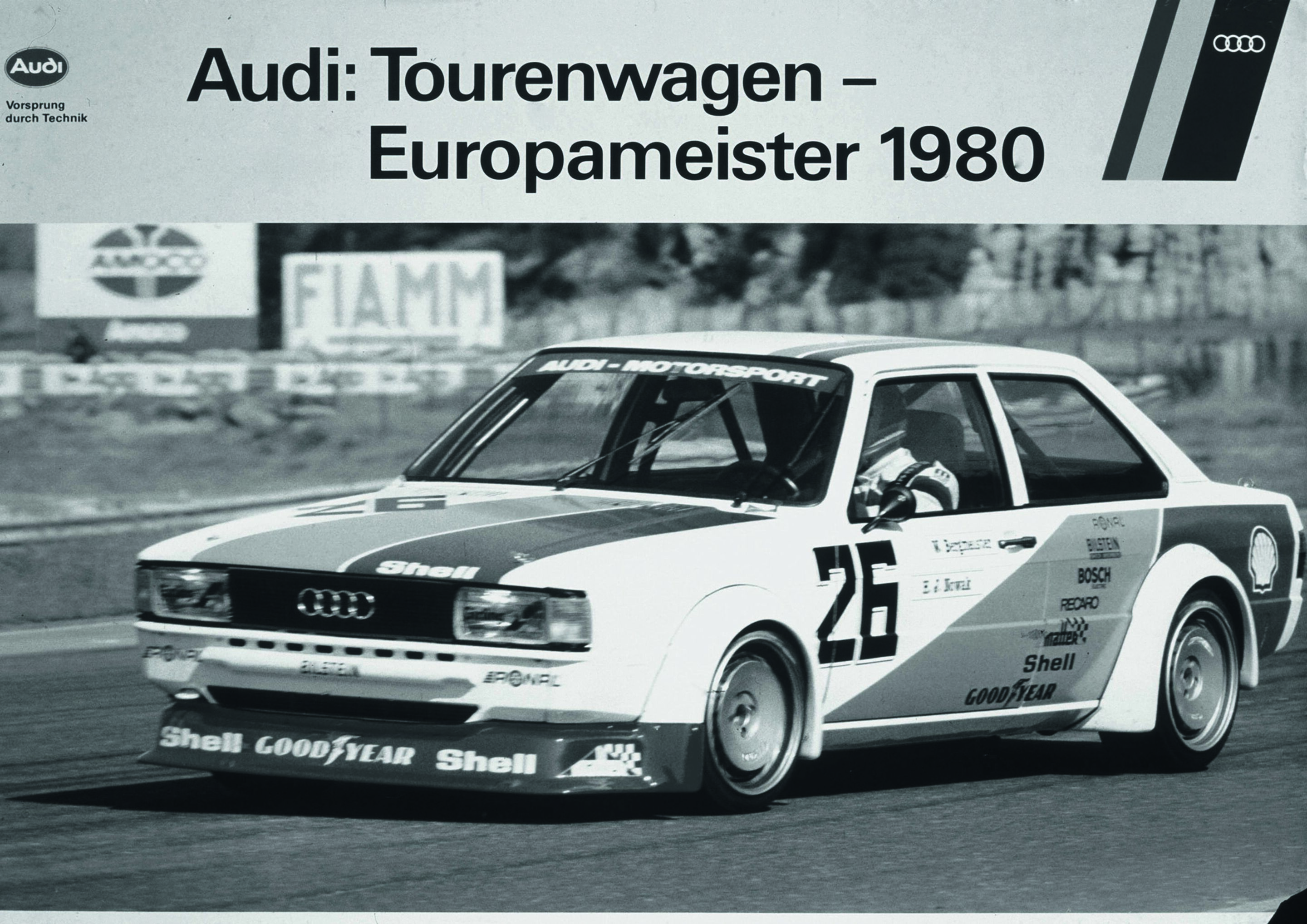 Anniversary magazine Motorsports - Audi 80 Touring Car