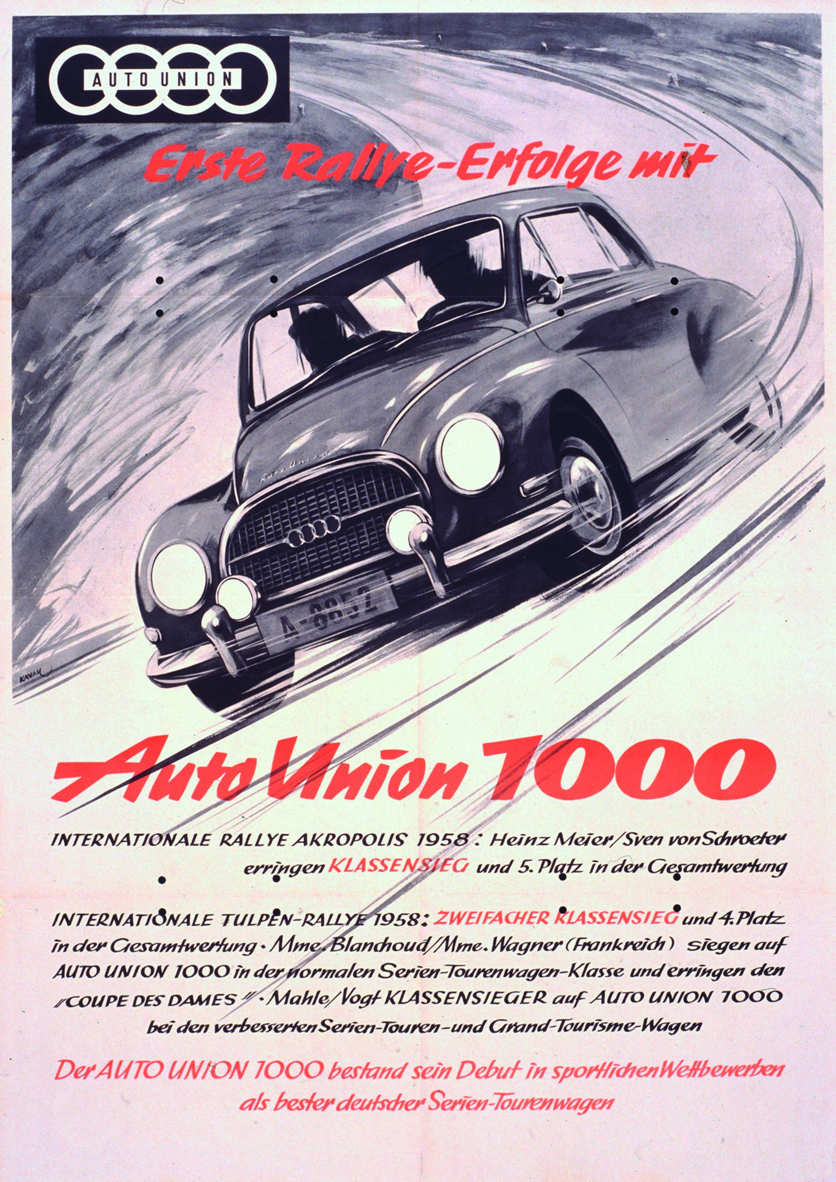 Anniversary magazine Motorsports - DKW and the Rally Championship