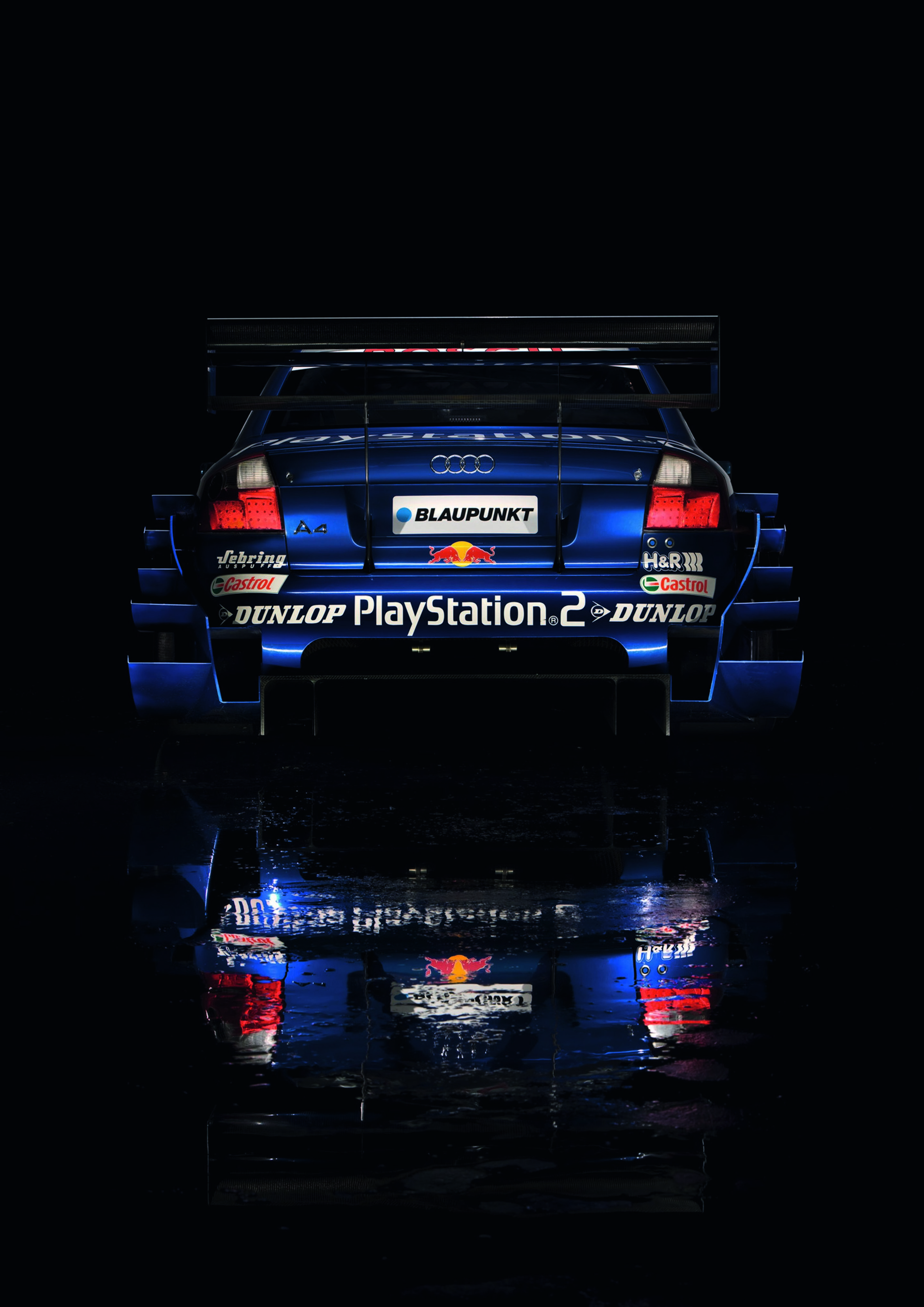 Jubiläumsmagazin Motorsport - Audi A4 DTM: Kleine Zusatzflügel steigern den Anpressdruck auf der Hinterachse.