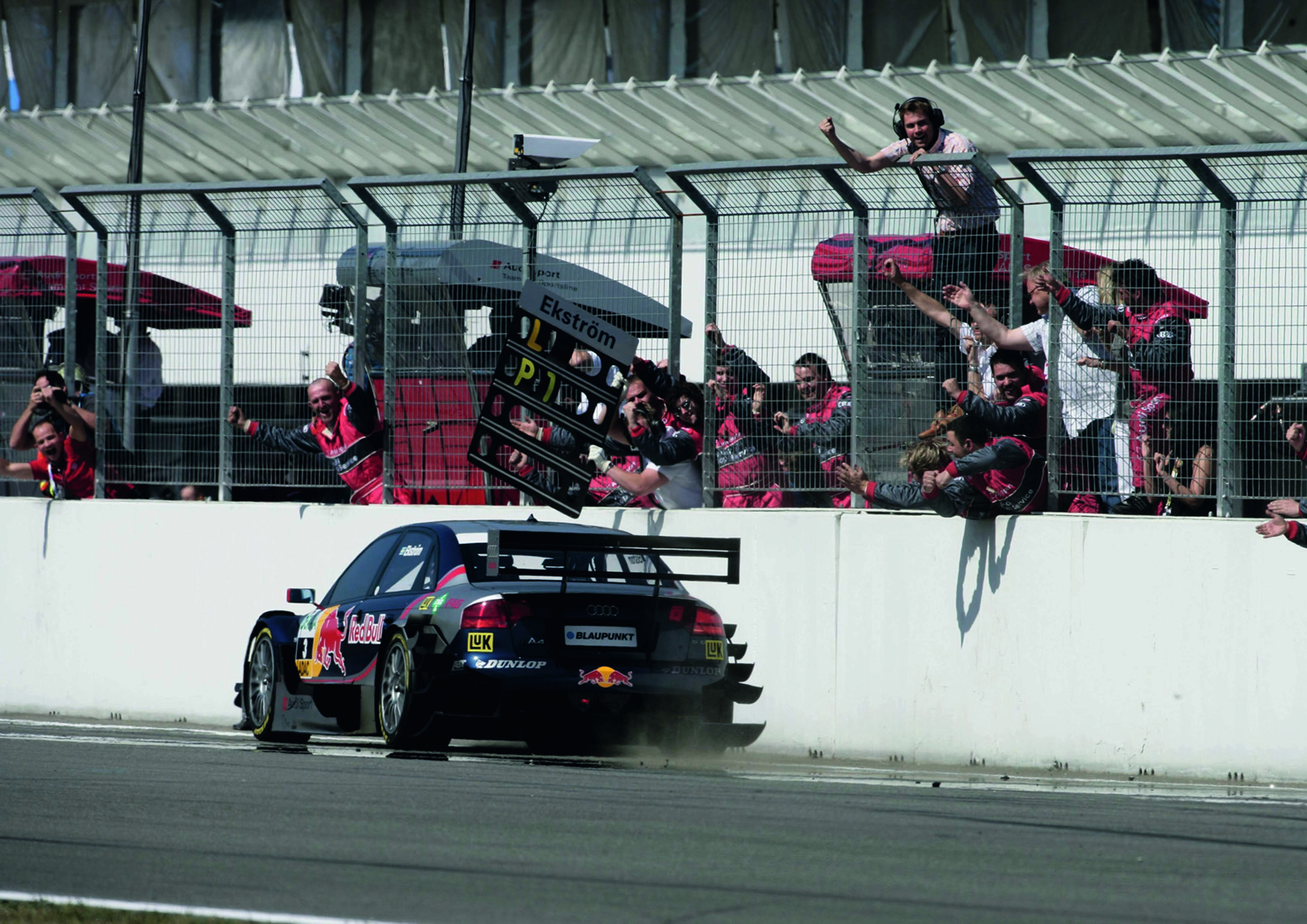 Anniversary magazine Motorsports - Super-Swede - Ekström has won 13 times for Audi since 2002 - making him the brand´s most successfull DTM driver.