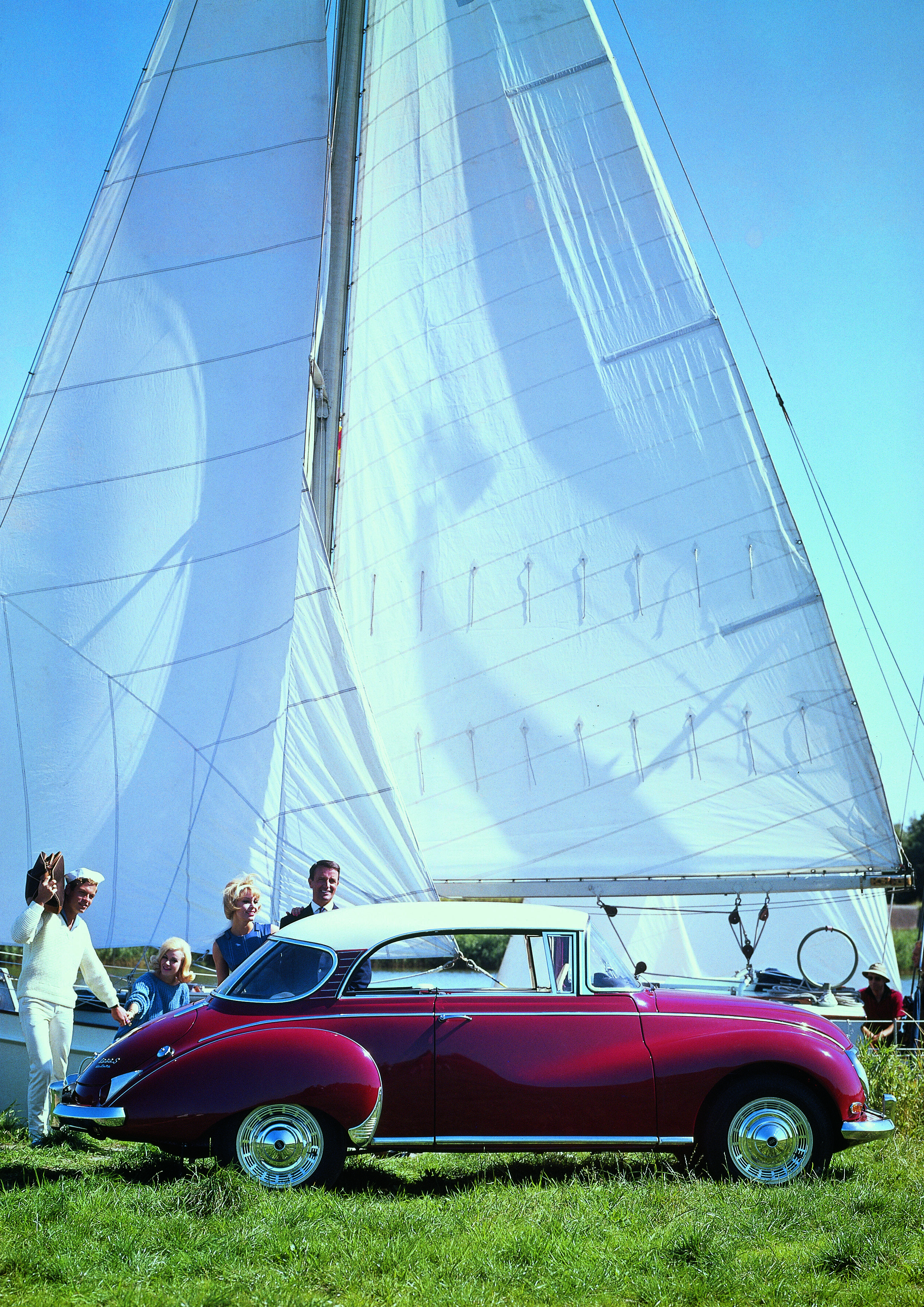 Auto Union 1000S Coupé de Luxe (Modell 1962); Dreizylinder-Zweitaktmotor; 1000 ccm, 50 PS.