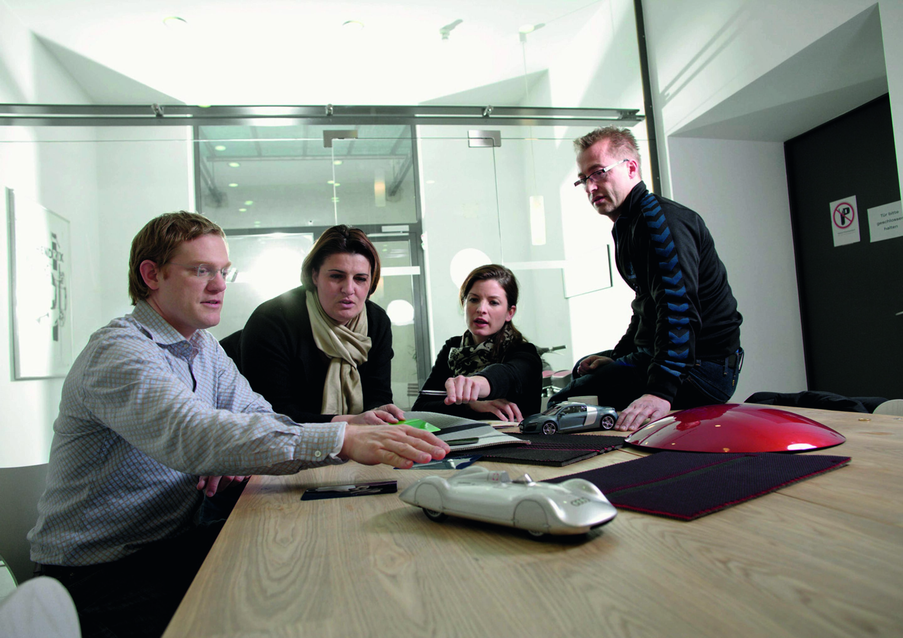 Jubiläumsmagazin Design - Audi Design: Die Diskussion ist zentrale Grundlage aller Designarbeit.
