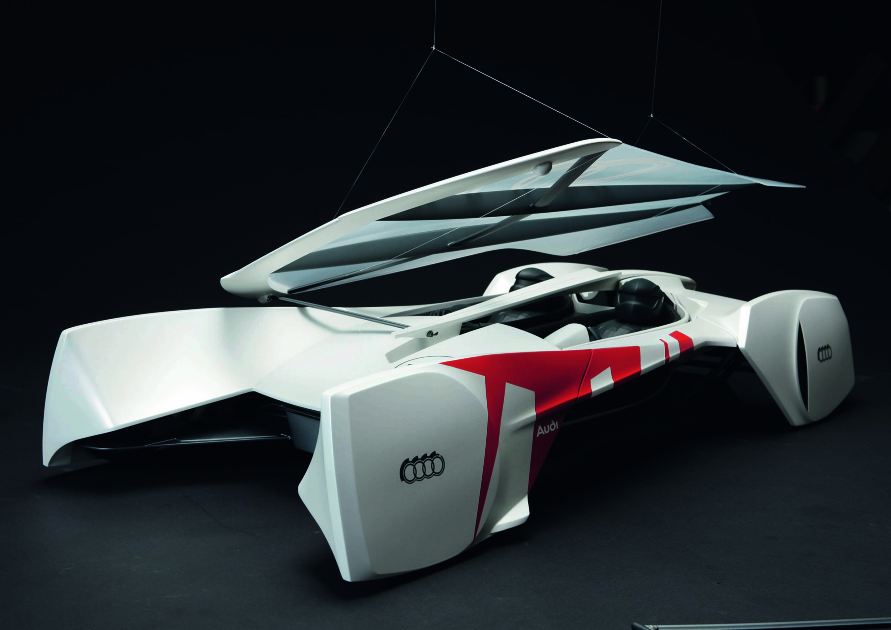 Jubiläumsmagazin Design - Der Speedsailor: Ein Segel-Fahrzeug für zwei Personen im Jahr 2040, konzipiert von Björn Wehrli.