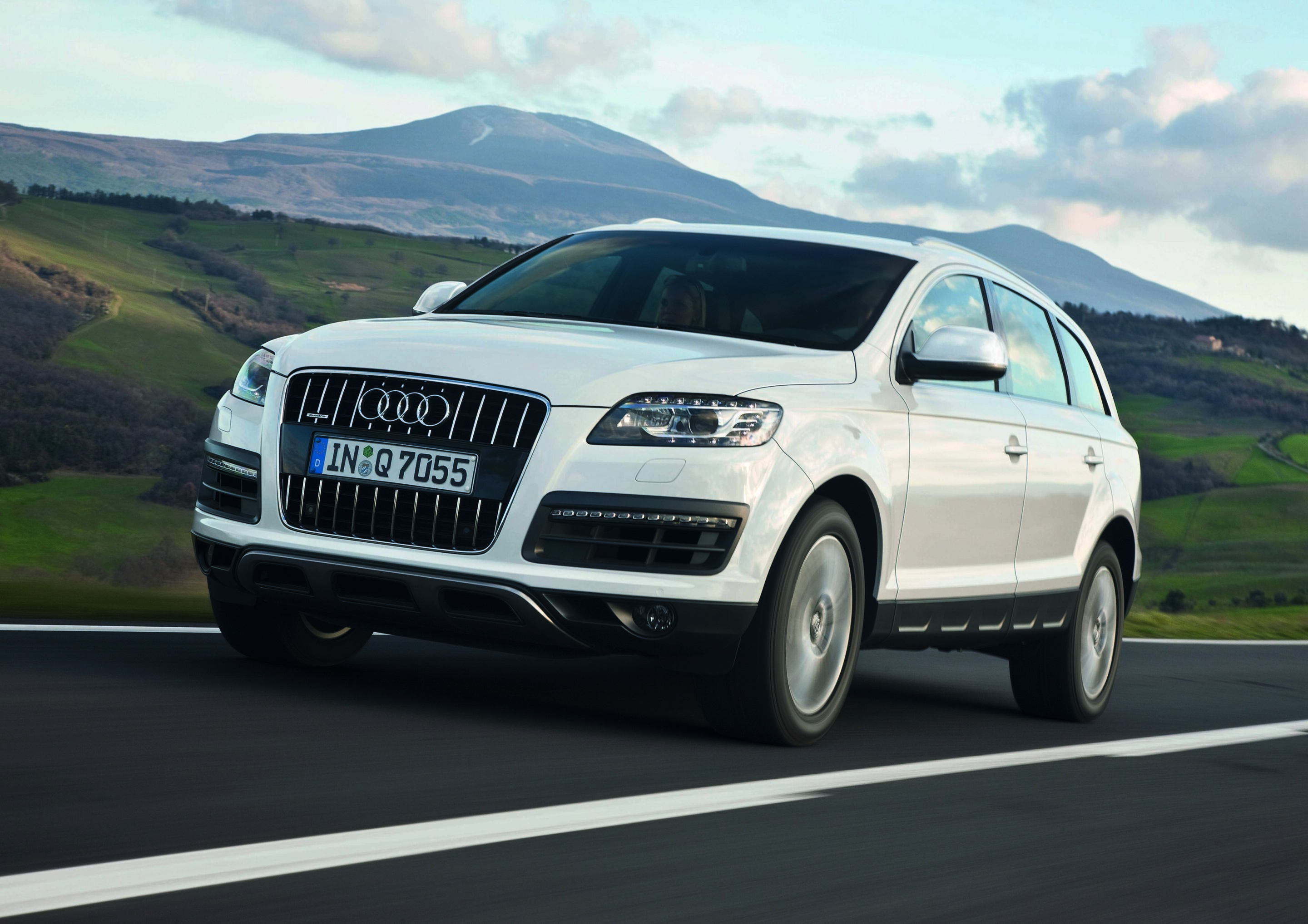 Audi Q7 4.2 TDI quattro - Farbe: Ibisweiß