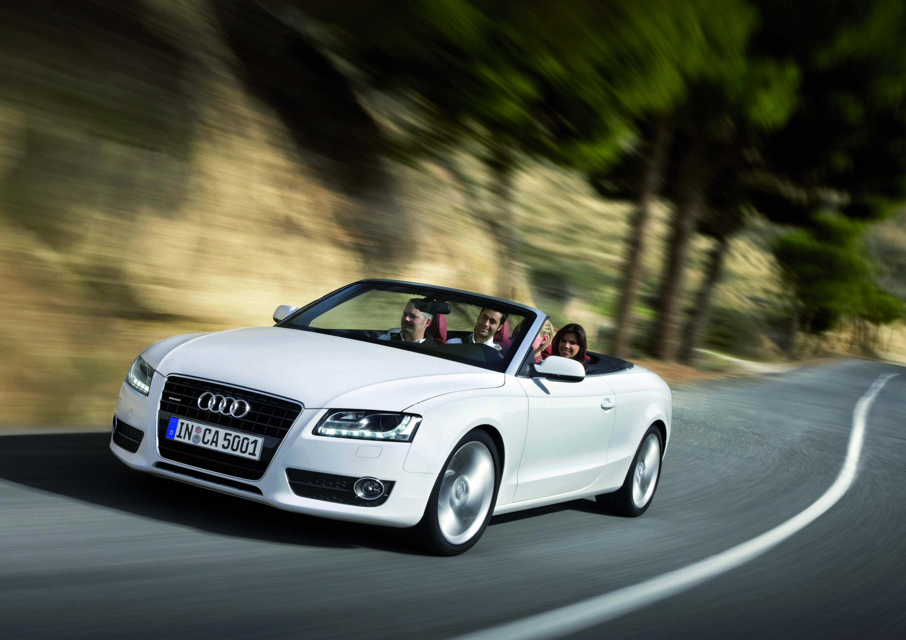 Audi A5 Cabriolet - Colour: Ibis White