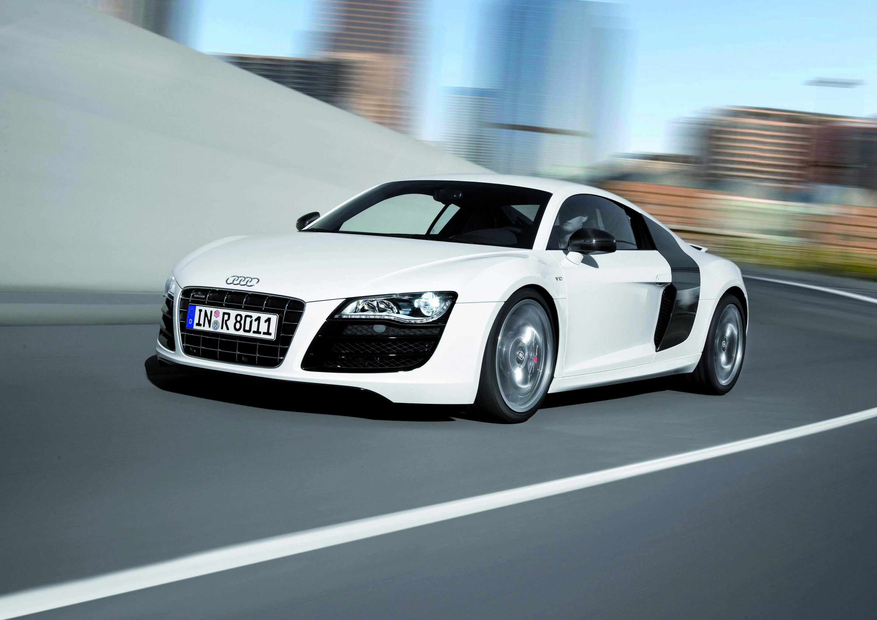 Audi R8 5.2 FSI quattro - Farbe: Ibisweiß