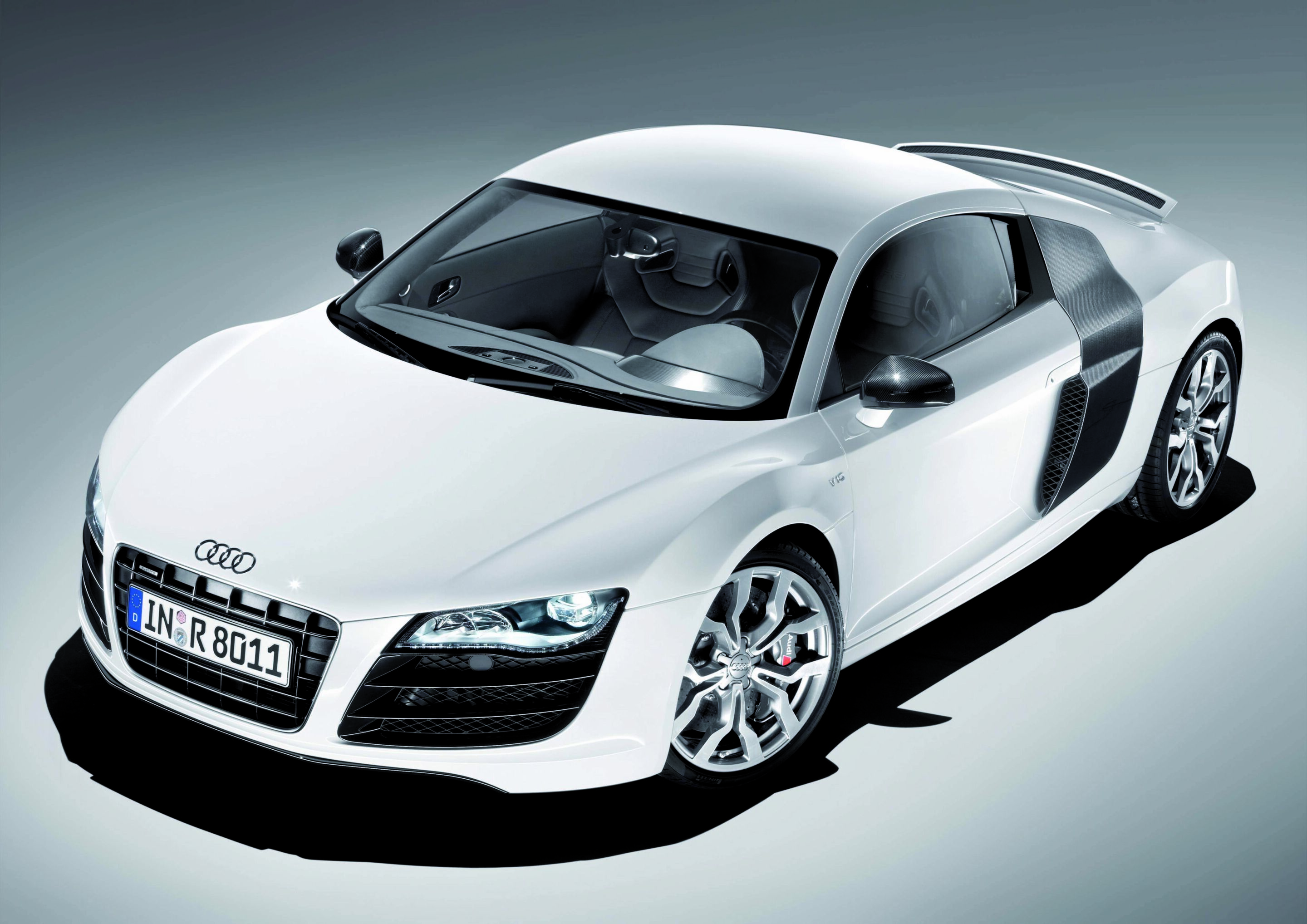 Audi R8 5.2 FSI quattro - Farbe: Ibisweiß