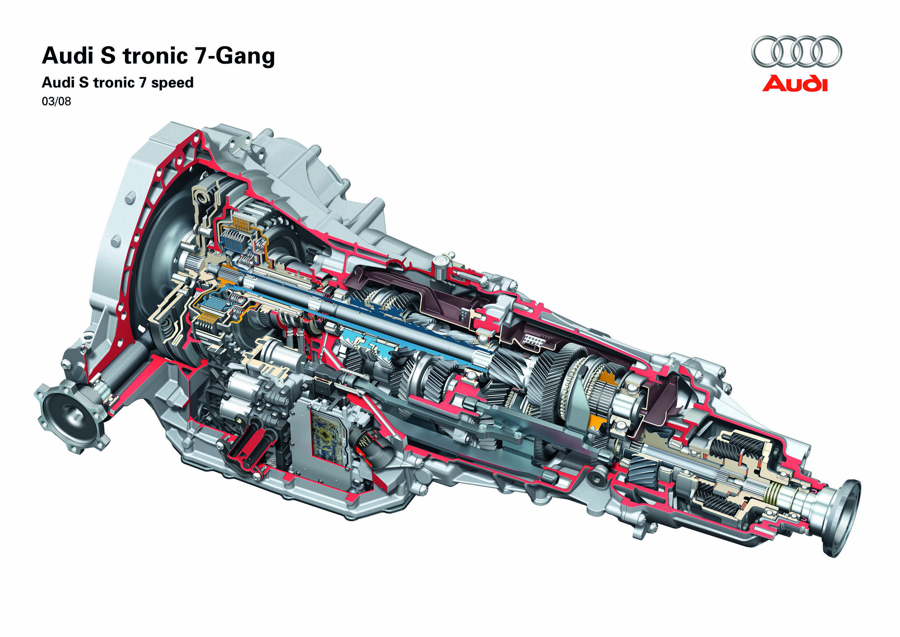 Illustration - Audi S tronic 7 speed