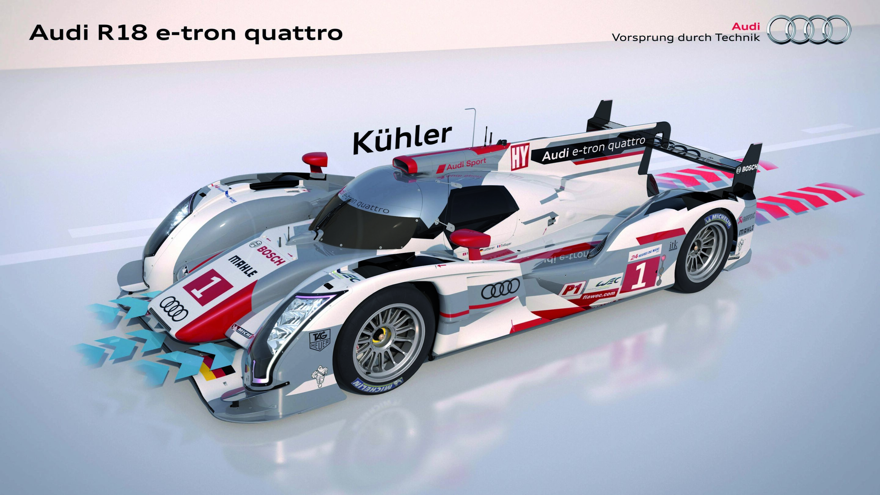 Illustration - Audi R18 e-tron quattro