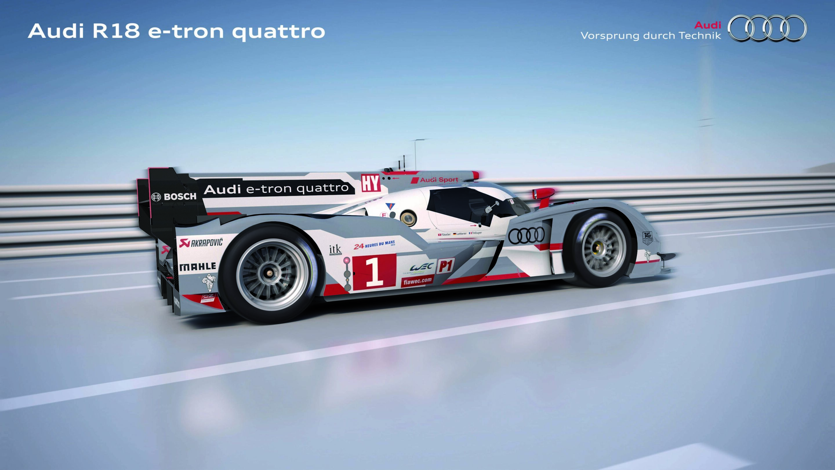 Illustration - Audi R18 e-tron quattro