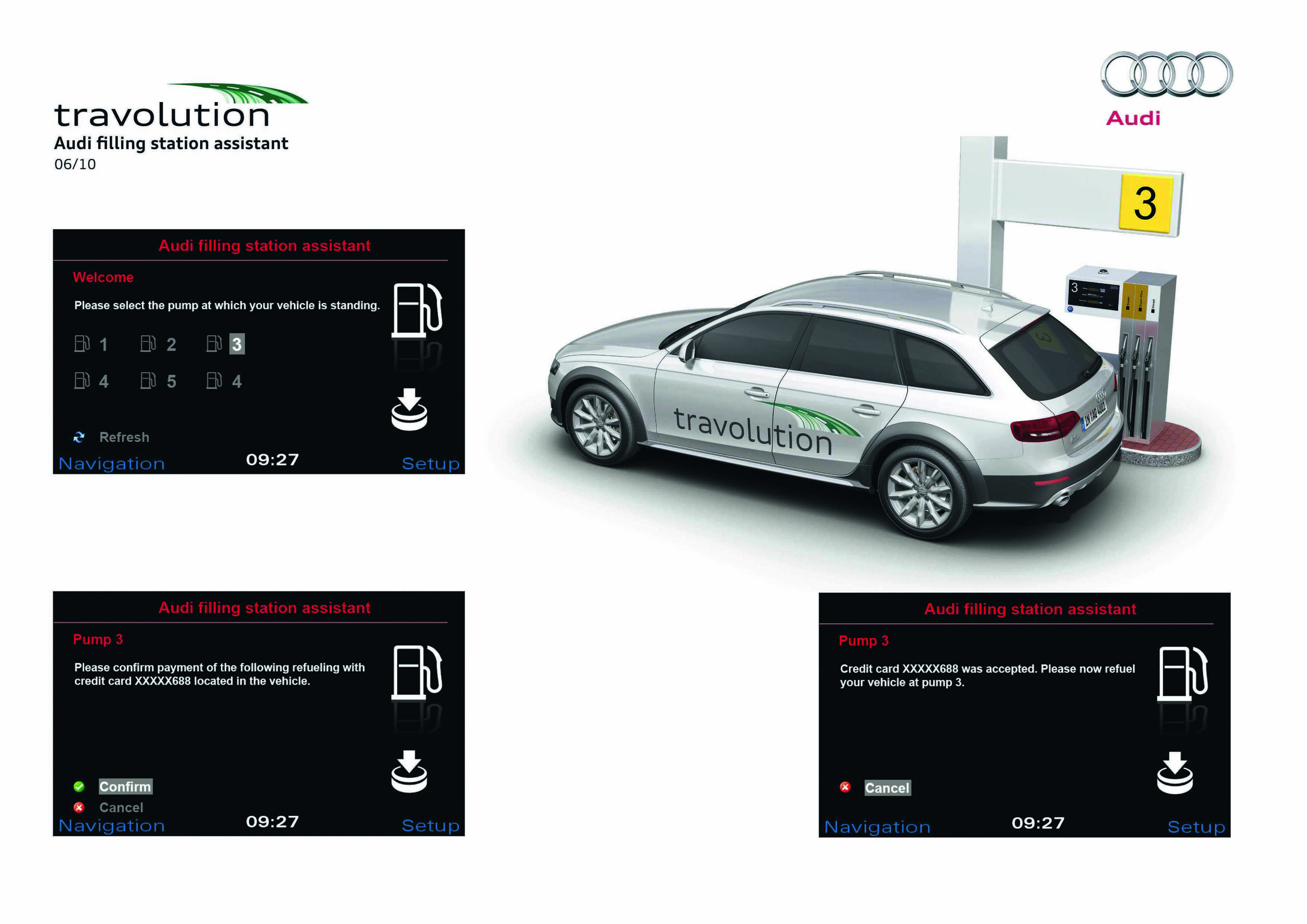 Illustration - Efficient urban driving – the Audi travolution project