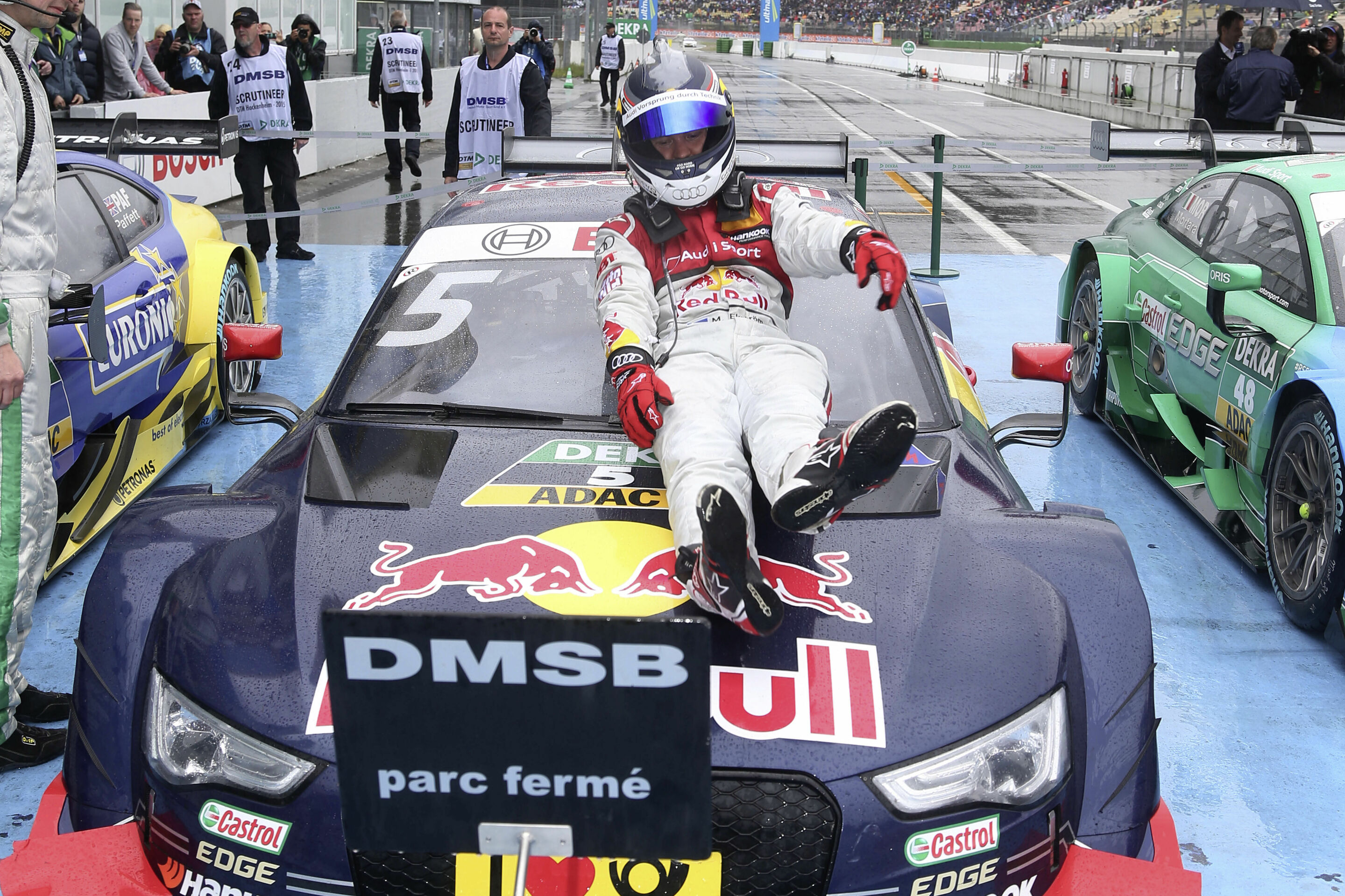 Triple lead for Audi in the DTM - Red Bull Audi RS 5 DTM #5 (Audi Sport Team Abt Sportsline), Mattias Ekström