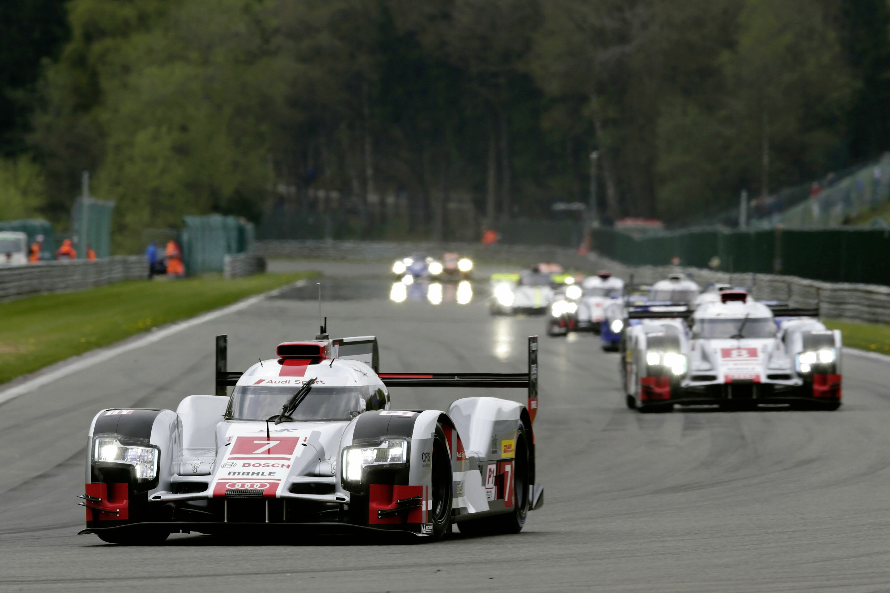 Audi feiert in Spa zweiten WEC-Saisonsieg - Benoît Tréluyer, André Lotterer, Marcel Fässler