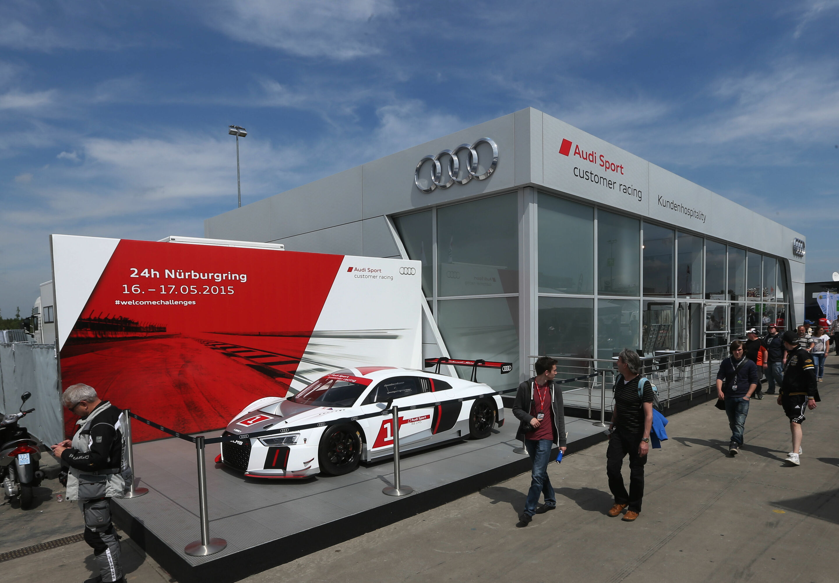 Nürburgring 24 Hours - Audi R8 LMS, Audi Sport customer racing Hospitalitay