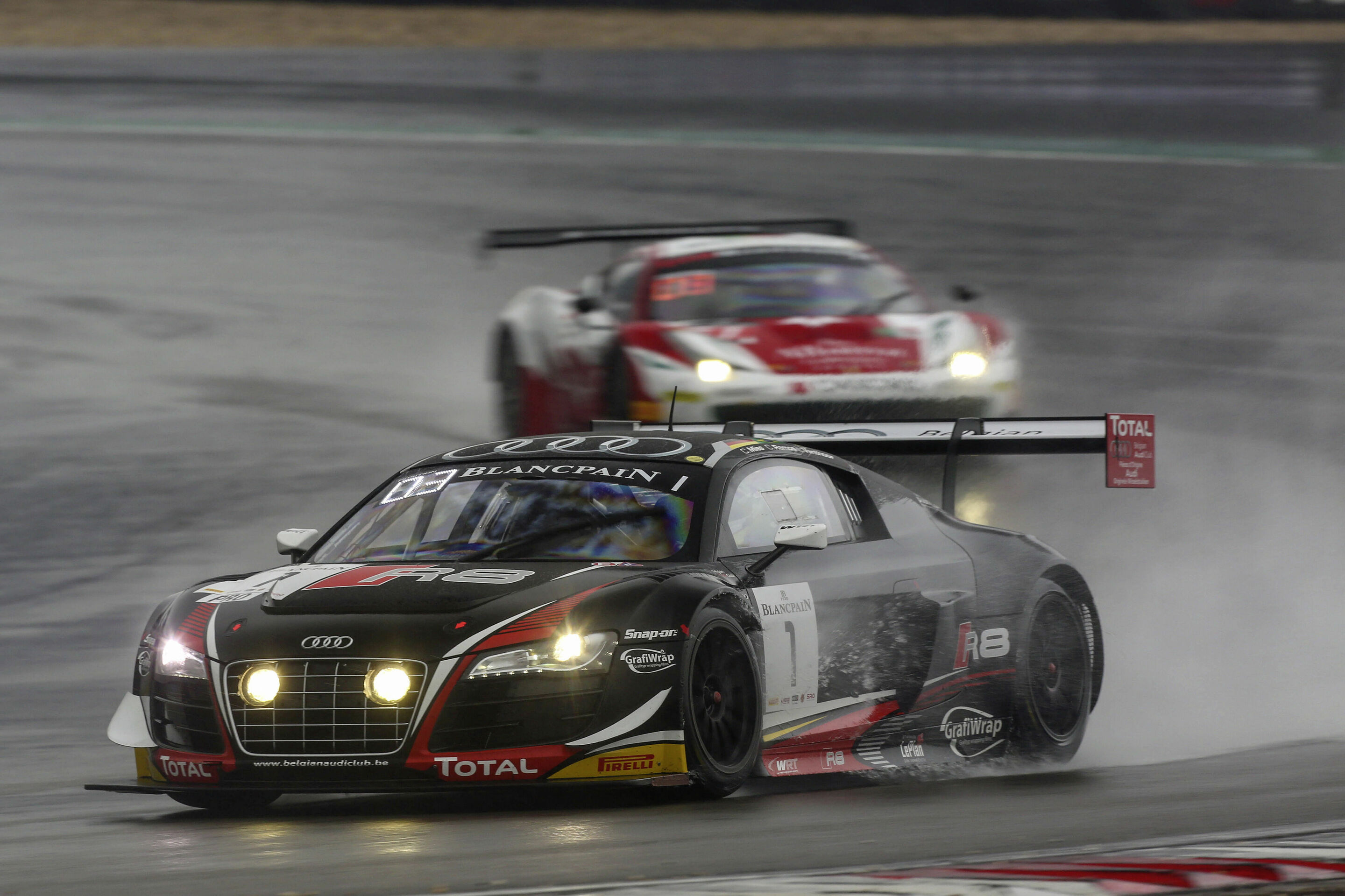 Laurens Vanthoor wins title in Blancpain Endurance Series for Audi - Audi R8 LMS ultra #1 (Belgian Audi Club Team WRT), Christopher Mies/César Ramos/Laurens Vanthoor