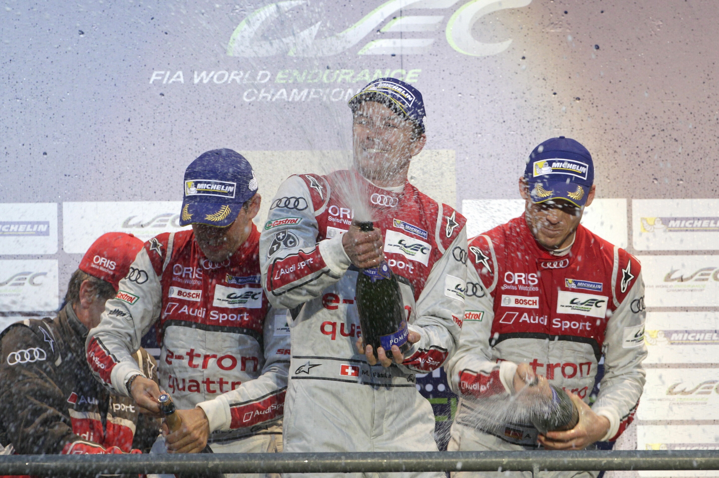 WEC Spa 2015 - Benoît Tréluyer, Marcel Fässler, André Lotterer