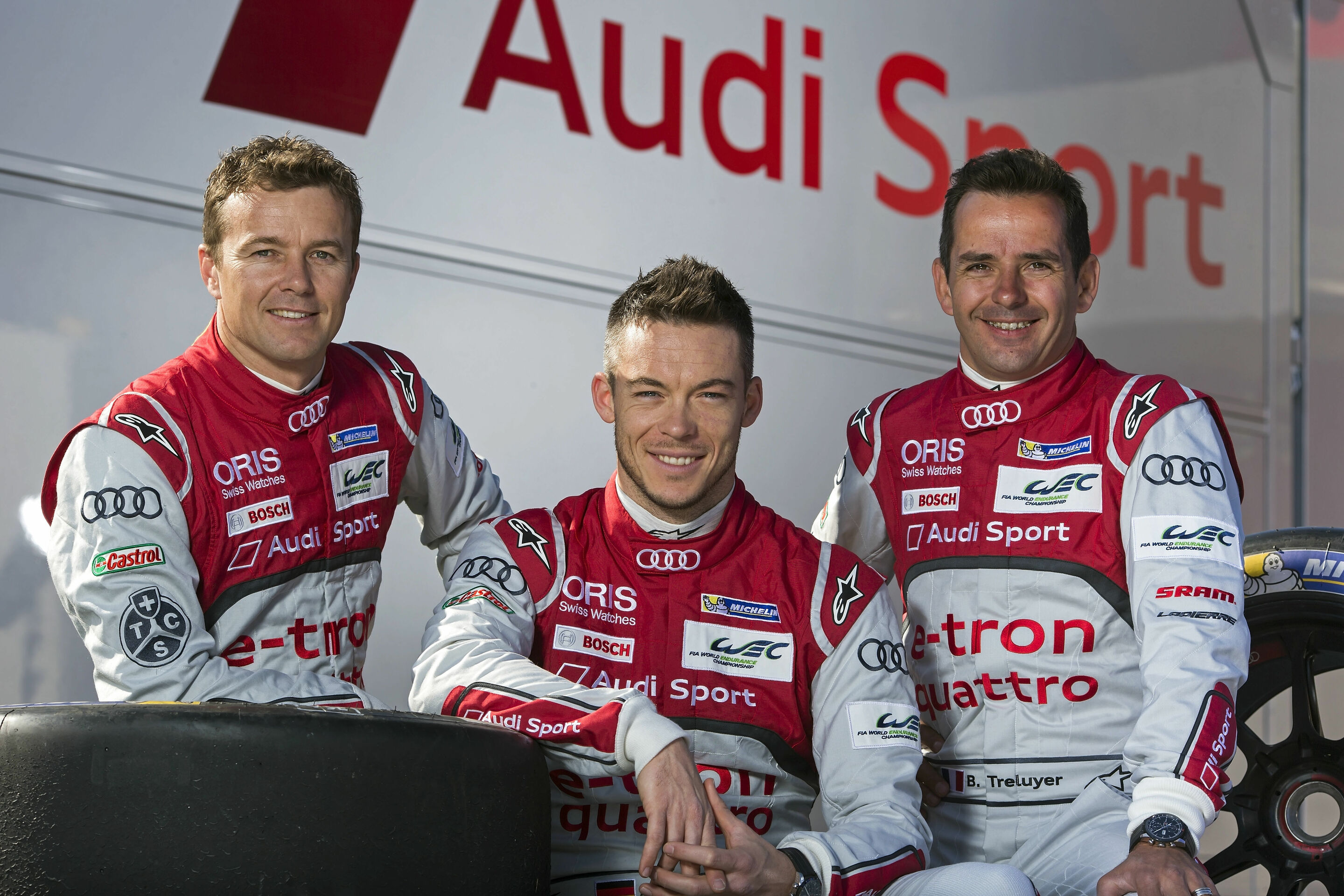 WEC Spa 2015 - Marcel Fässler, André Lotterer and Benoît Tréluyer have won the Spa 6 Hours back in 2013