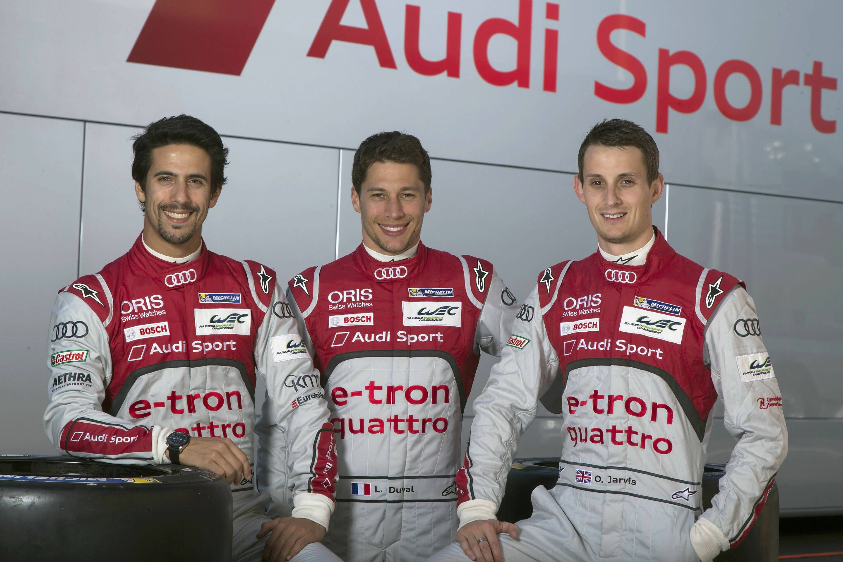 WEC Spa 2015 - Lucas di Grassi, Loïc Duval, Oliver Jarvis