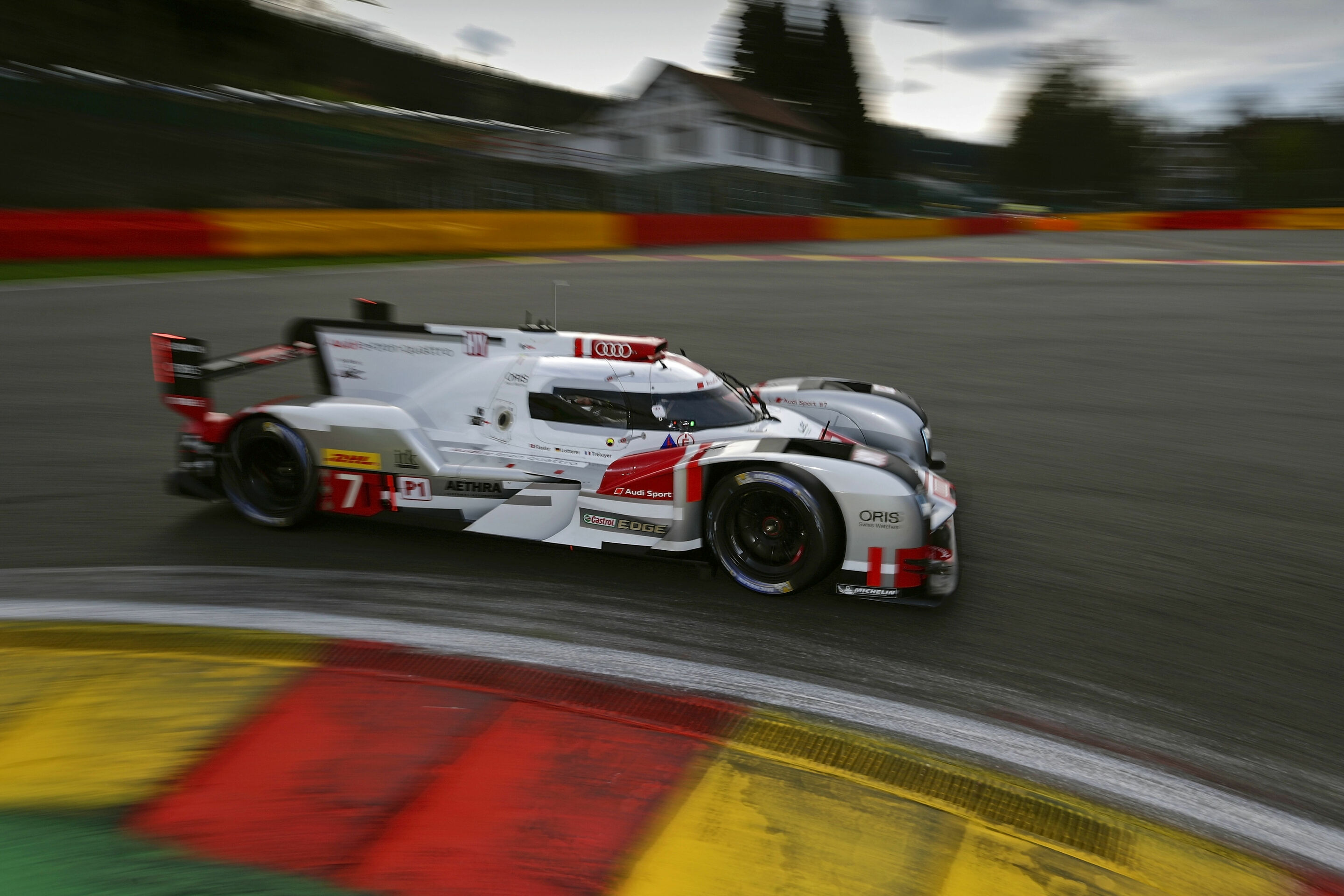 WEC Spa 2015 - Audi R18 e-tron quattro #7 (Audi Sport Team Joest), Marcel Fässler, André Lotterer, Benoît Tréluyer